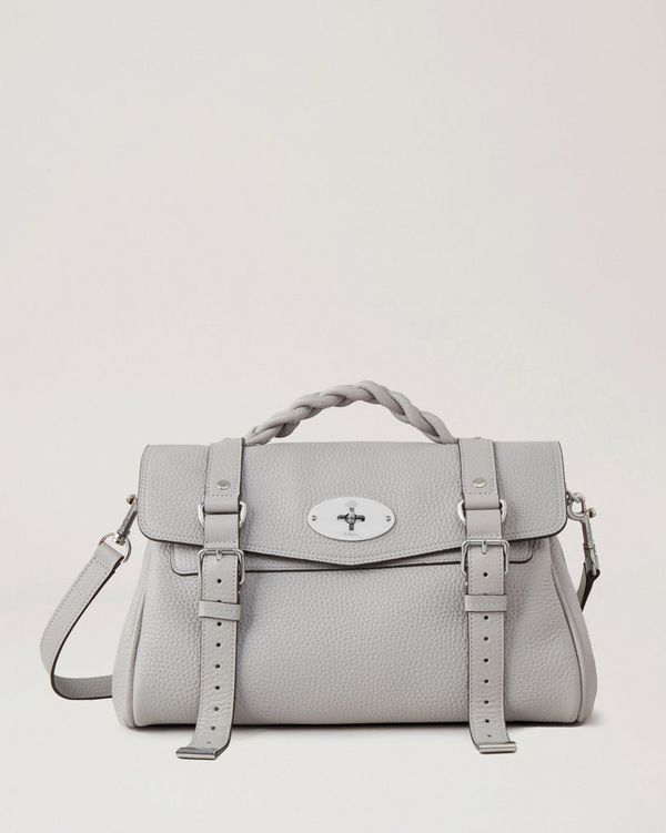 Pale store grey bag