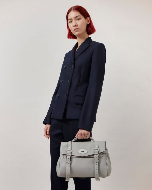 Alexa | Pale Grey Heavy Grain | Women | Mulberry