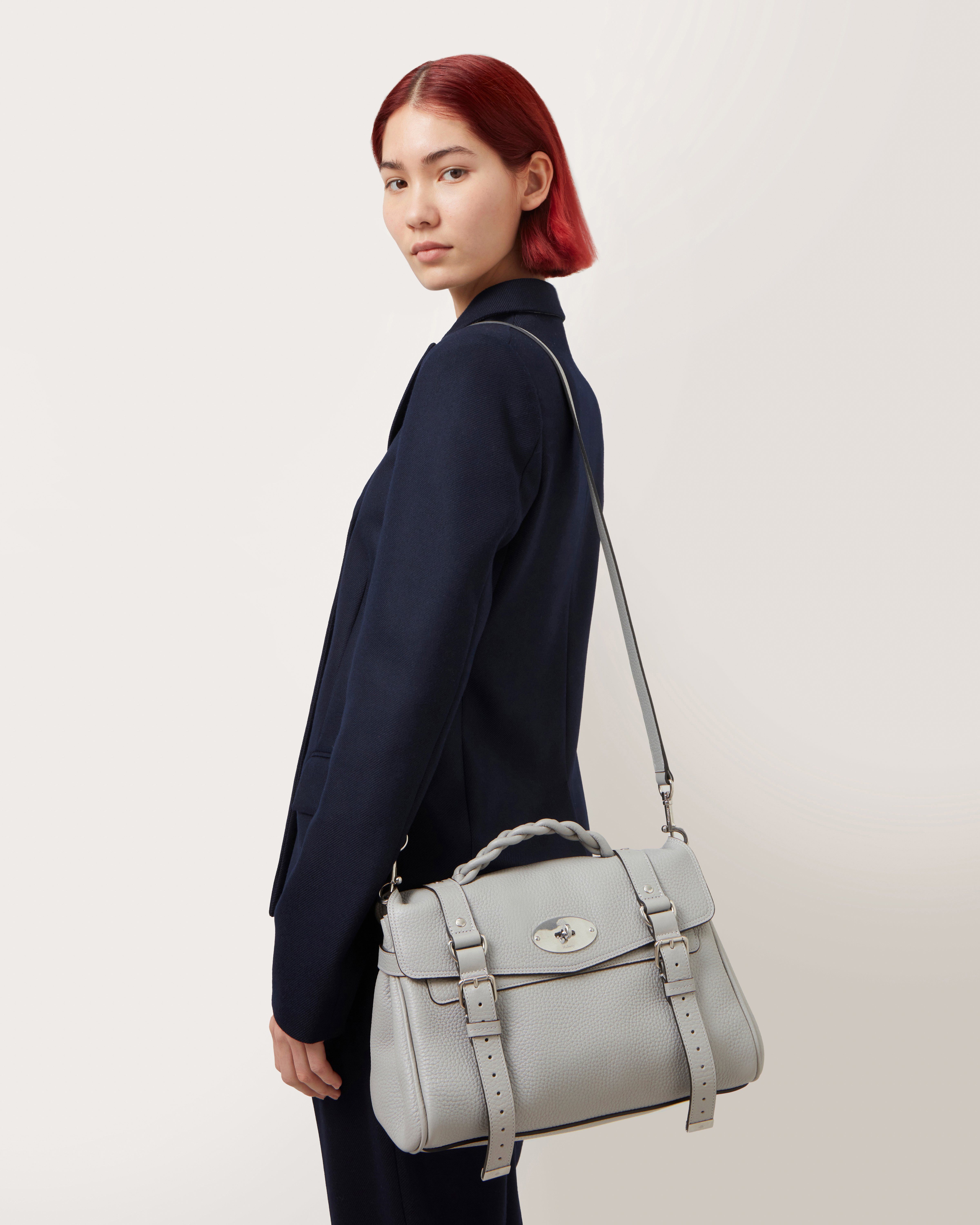 Alexa | Pale Grey Heavy Grain | Women | Mulberry