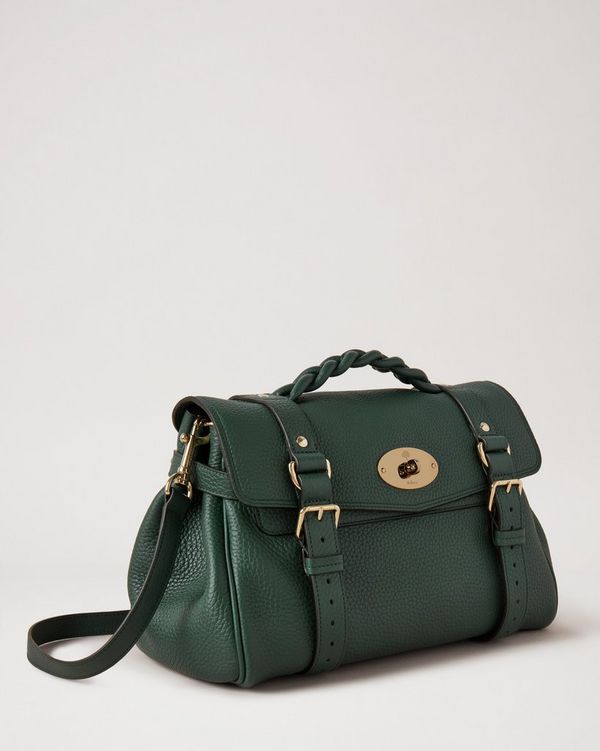 Green best sale mulberry purse