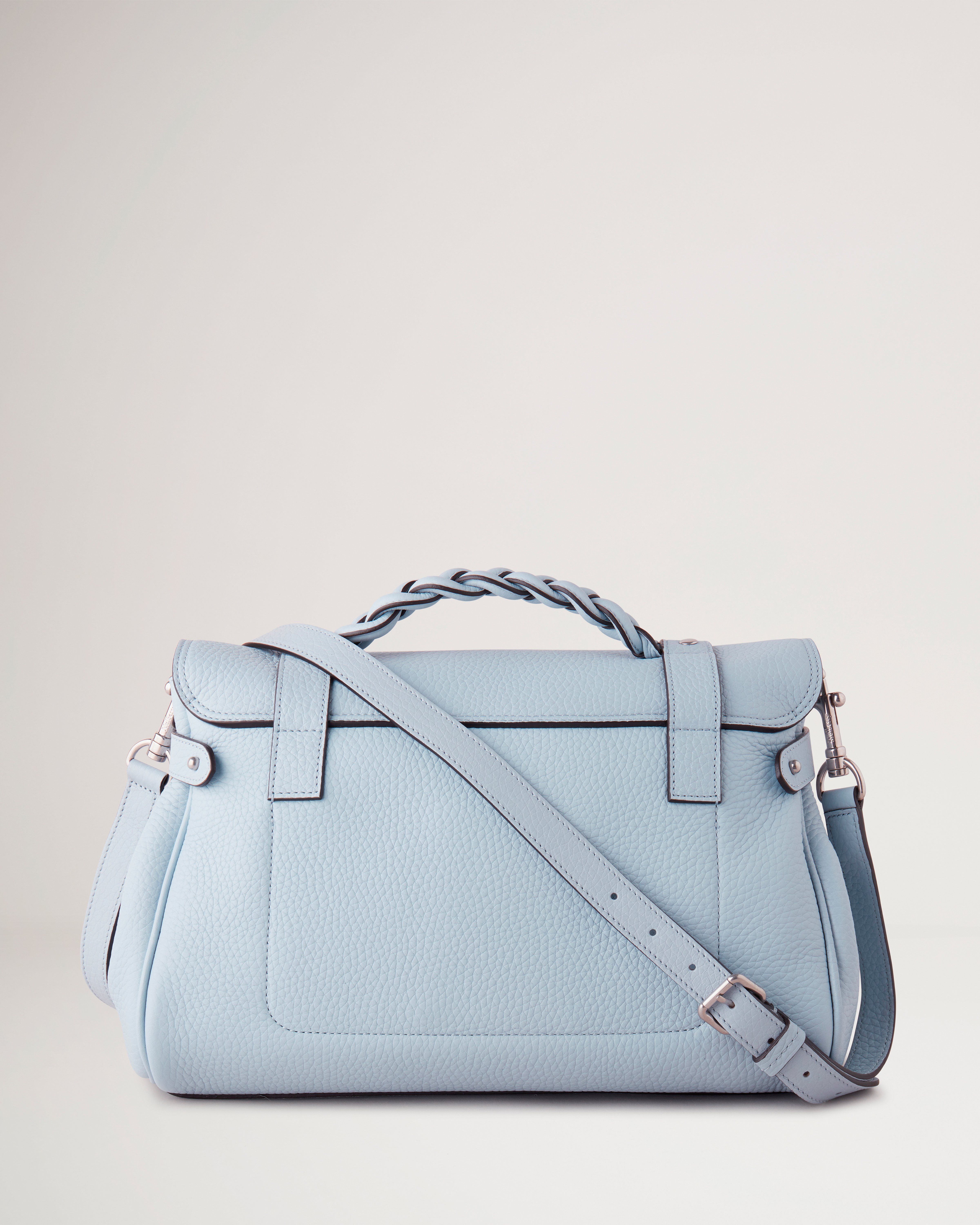 Mulberry | アレクサ | ポプリンブルー ヘビーグレインレザー