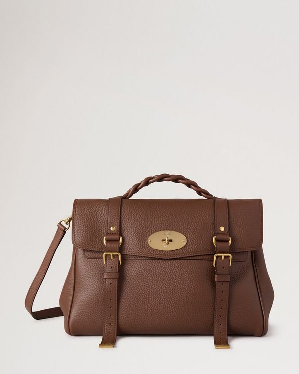 【送料&関税込】Mulberry Alexa Heavy Grain Mulberry | Alexa | Black Heavy Grain Leather | Family