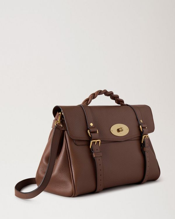ハンドバッグ MULBERRY Woman Handbag Brown RL6595736 G222 Mulberry Mini Alexa bag for Women - Brown in UAE | Level Shoes