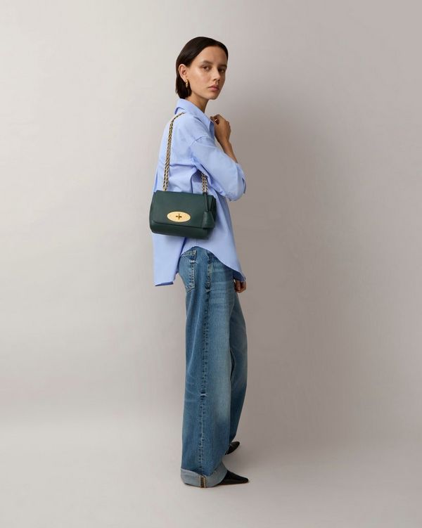 Green mulberry bag online