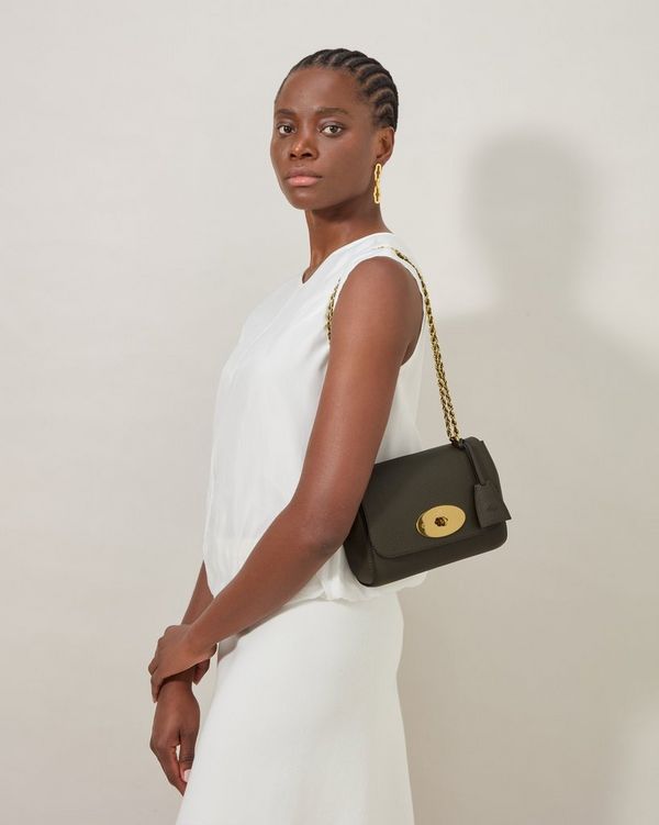 Mulberry | Lily | Juniper Green Heavy Grain | Women