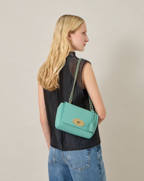 Mulberry | Lily | Marina Blue Heavy Grain | The Occasionwear Edit