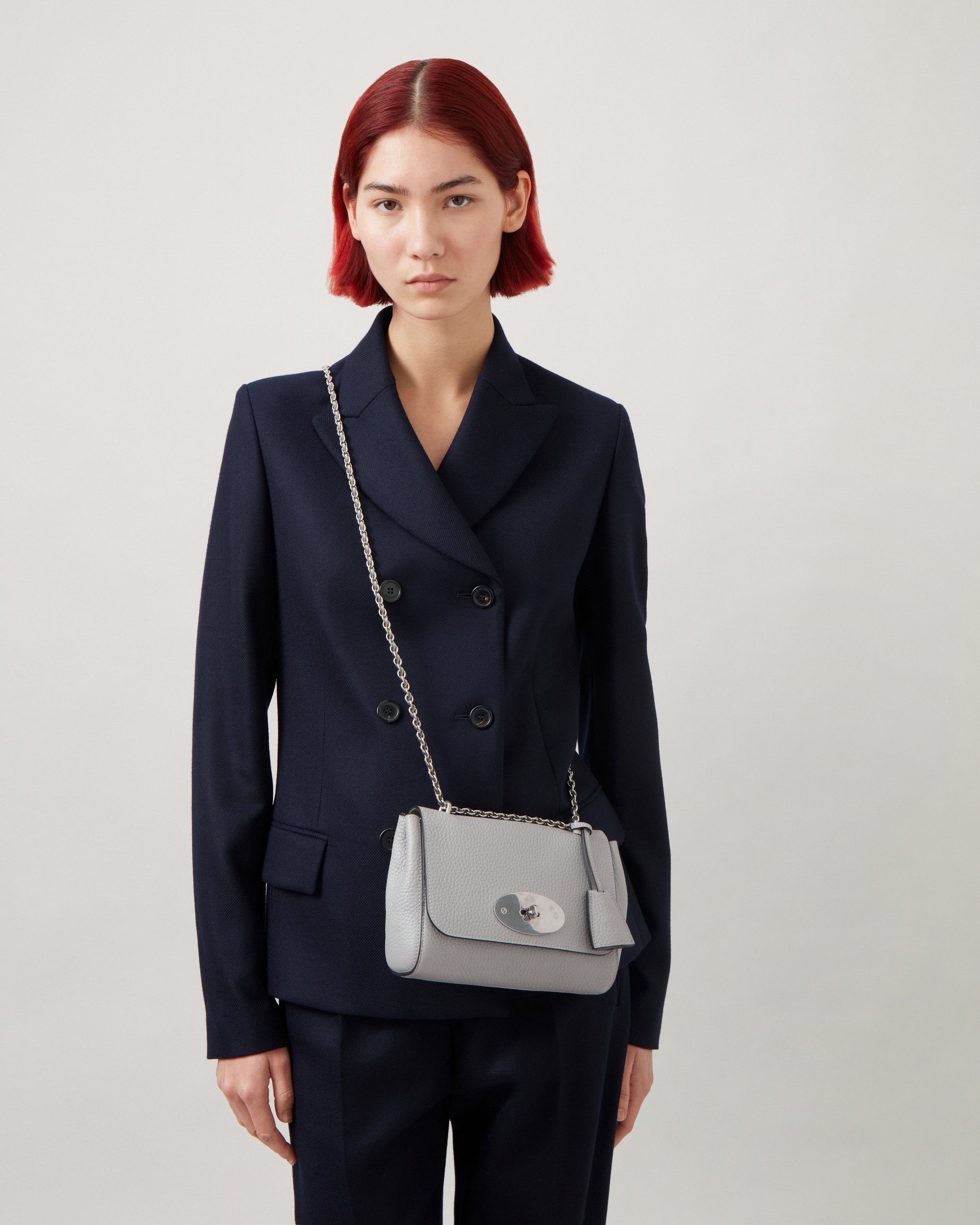 Mulberry | リリー | ペールグレー ヘビー グレイン レザー | Women Mulberry | リリー | ペールグレー ヘビー グレイン レザー | Women