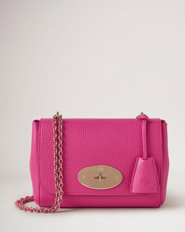 Pink best sale mulberry purse