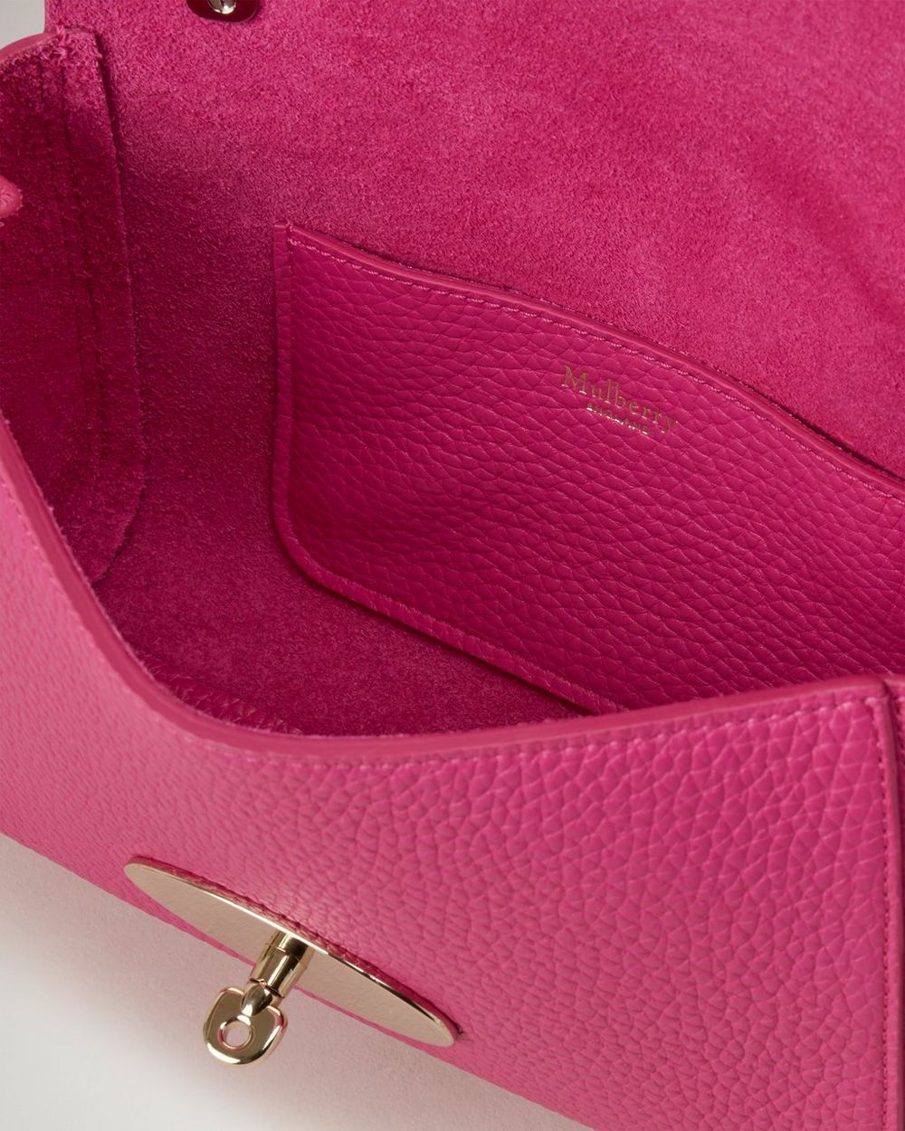 Lily | Carbon Neutral | Mulberry Pink Heavy Grain | Sustainable Icons ...