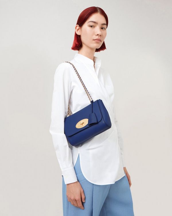 Lily | Pigment Blue Heavy Grain | Women | Mulberry