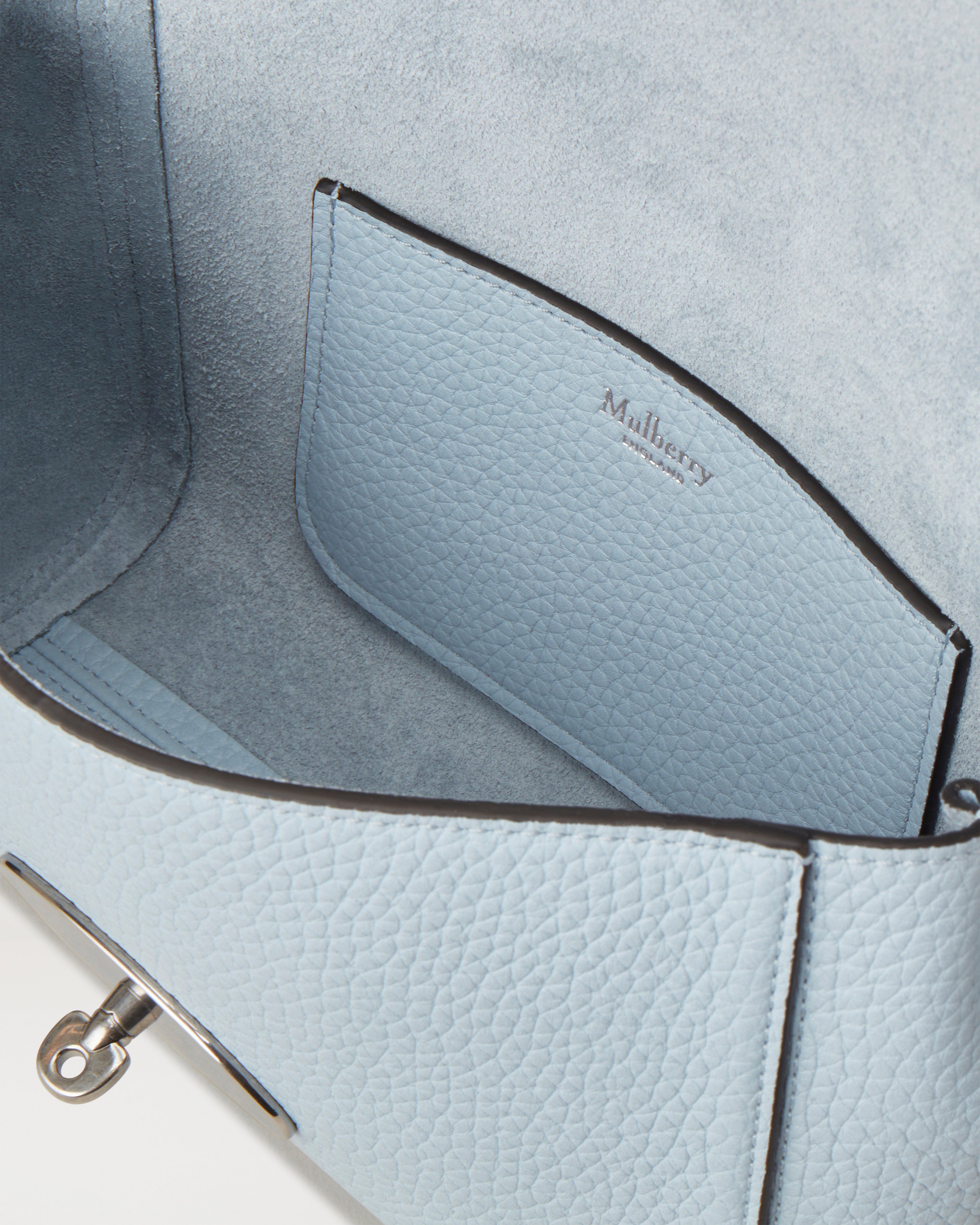 Mulberry | リリー | ポプリンブルー ヘビーグレインレザー | Women