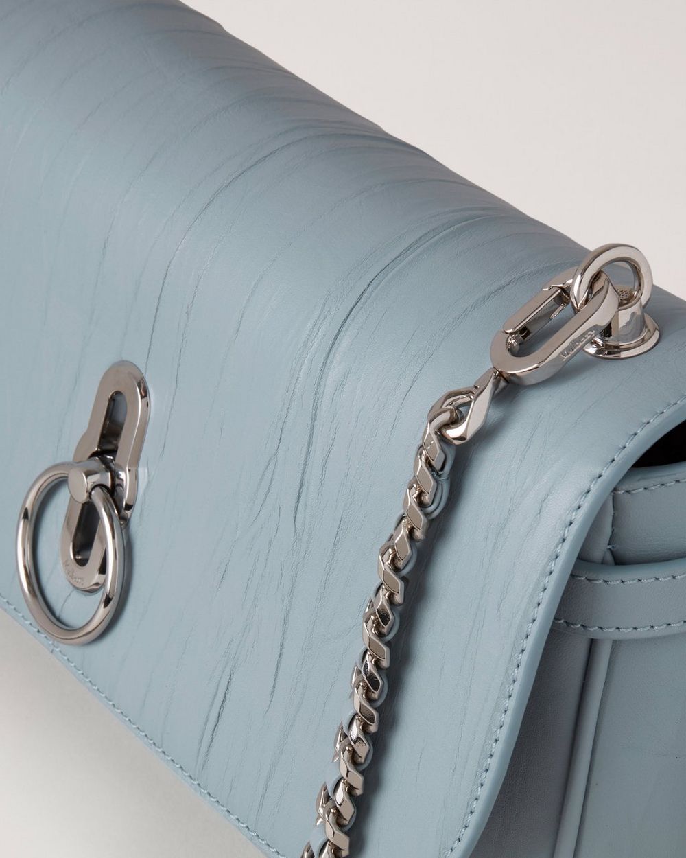 East West Amberley Cloud Crinkled Leather Women Mulberry