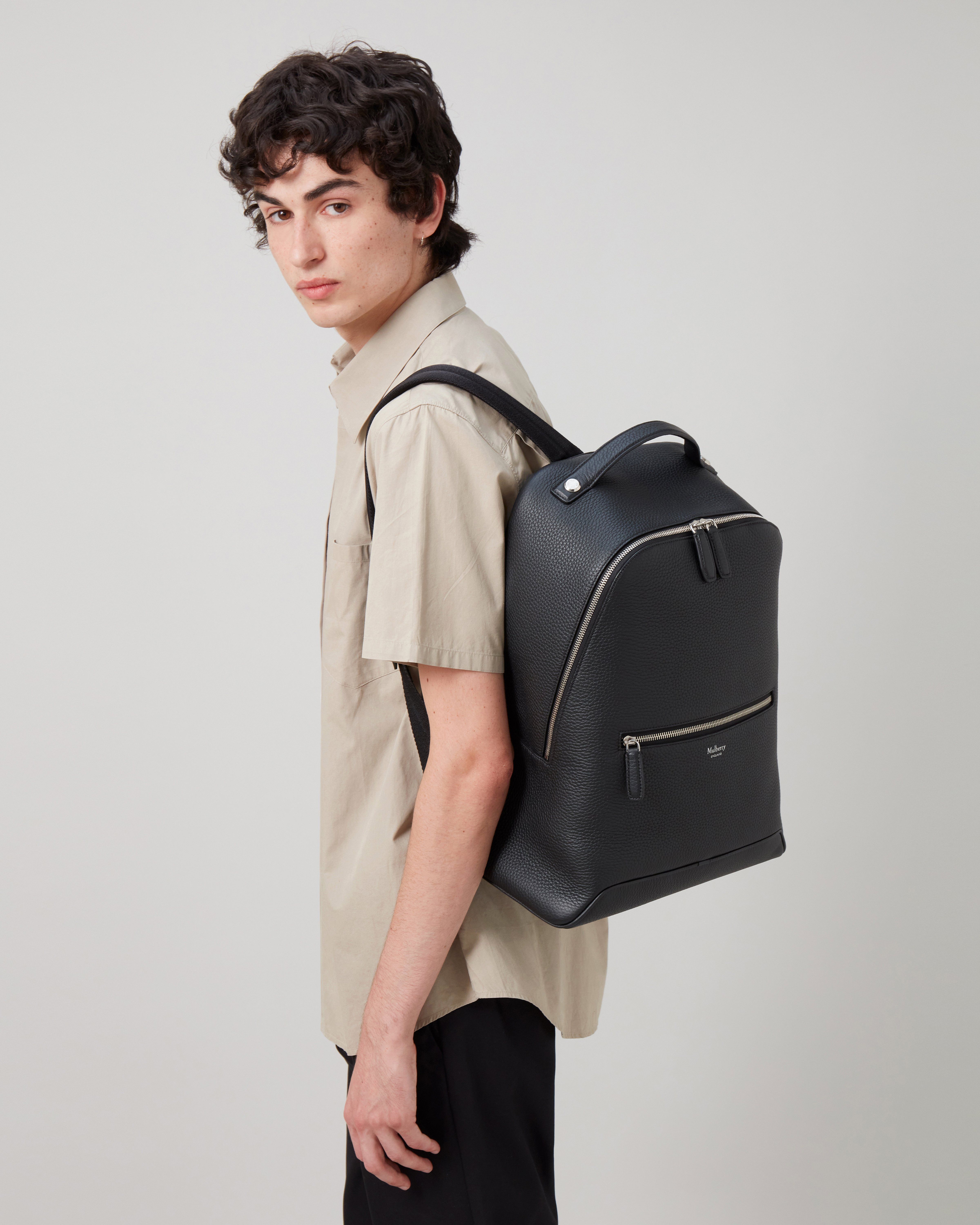 City Leather Backpack