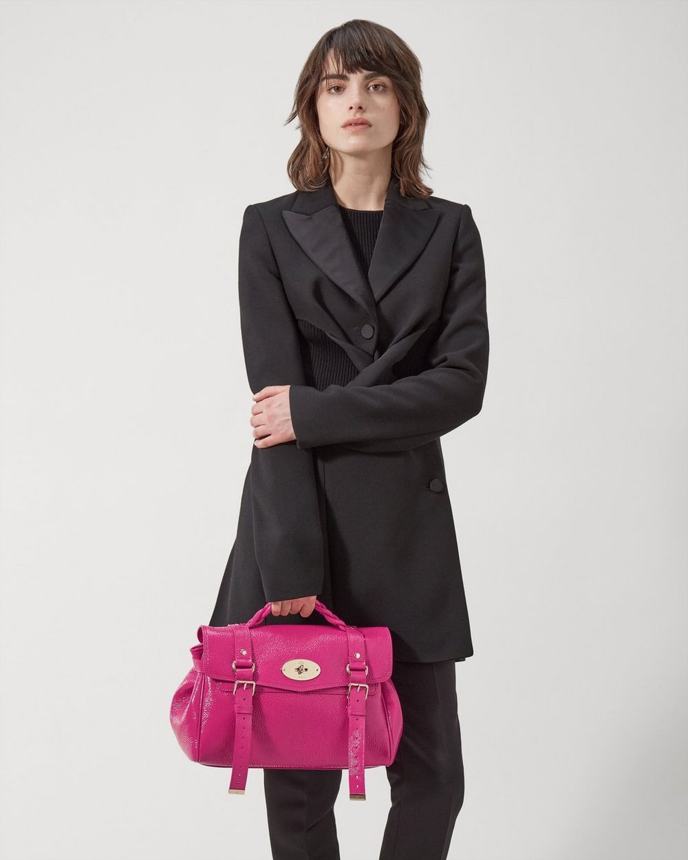 Alexa, Mulberry Pink Spongy Patent, Family