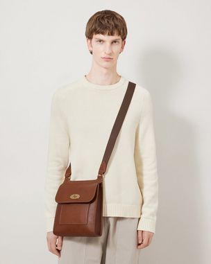 Buy Mulberry Small Antony Leather Crossbody Bag - Oak At 30% Off