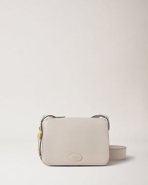 Mini Zipped Bayswater | Chalk Small Classic Grain | Bayswater | Mulberry