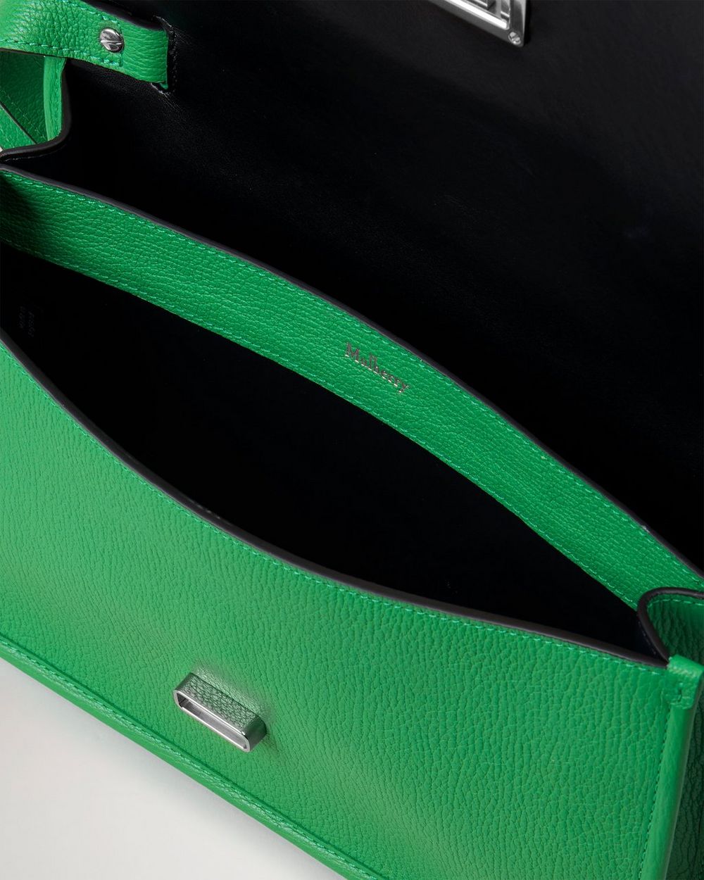 Sadie Rectangle | Lawn Green Goat Print Leather | Sustainable Icons ...