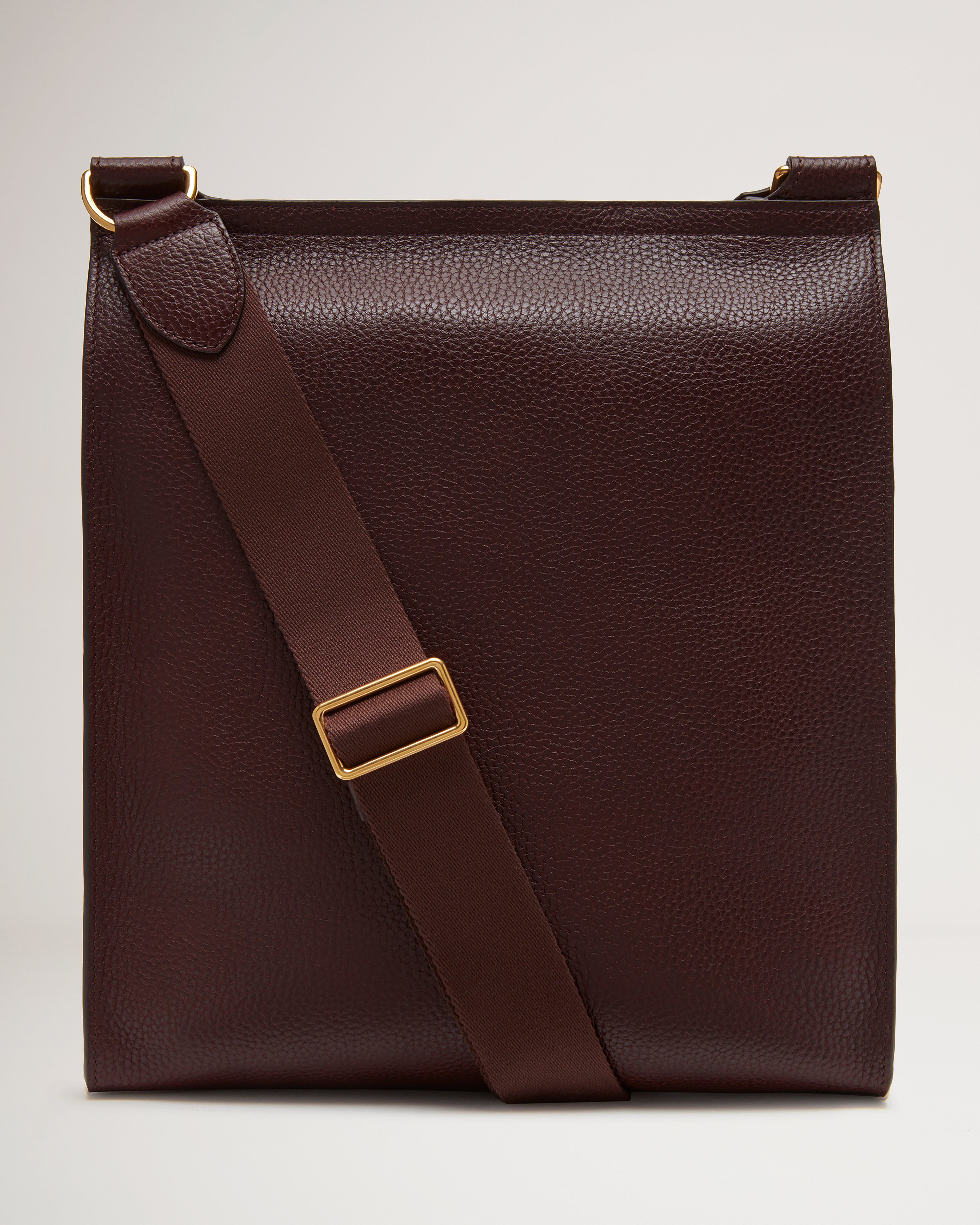 Antony Messenger Oxblood Small Classic Grain Men Mulberry
