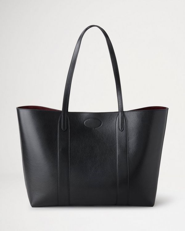 Bayswater Tote | Black High Shine Leather | Bayswater | Mulberry