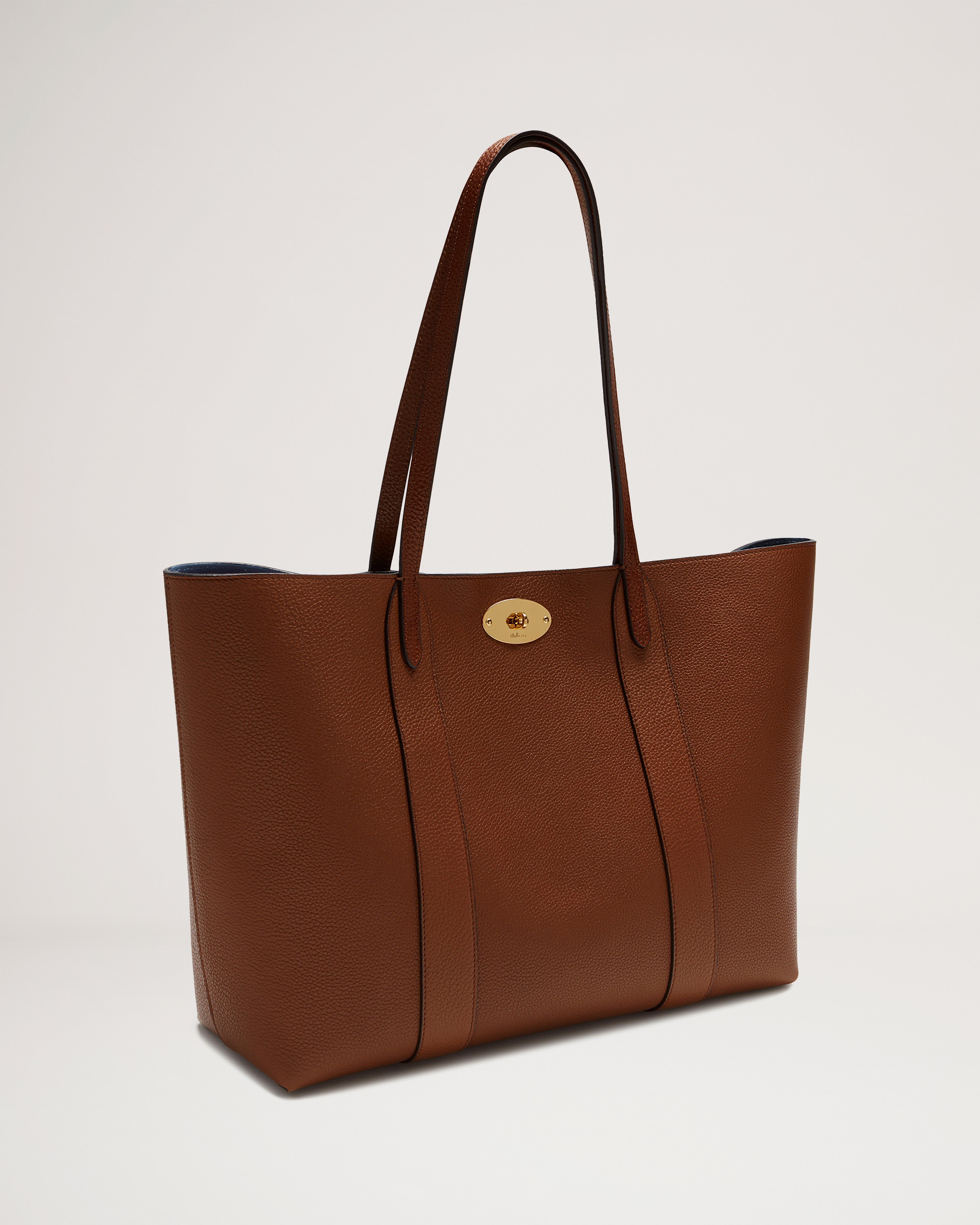 Mulberry bayswater grained store leather tote