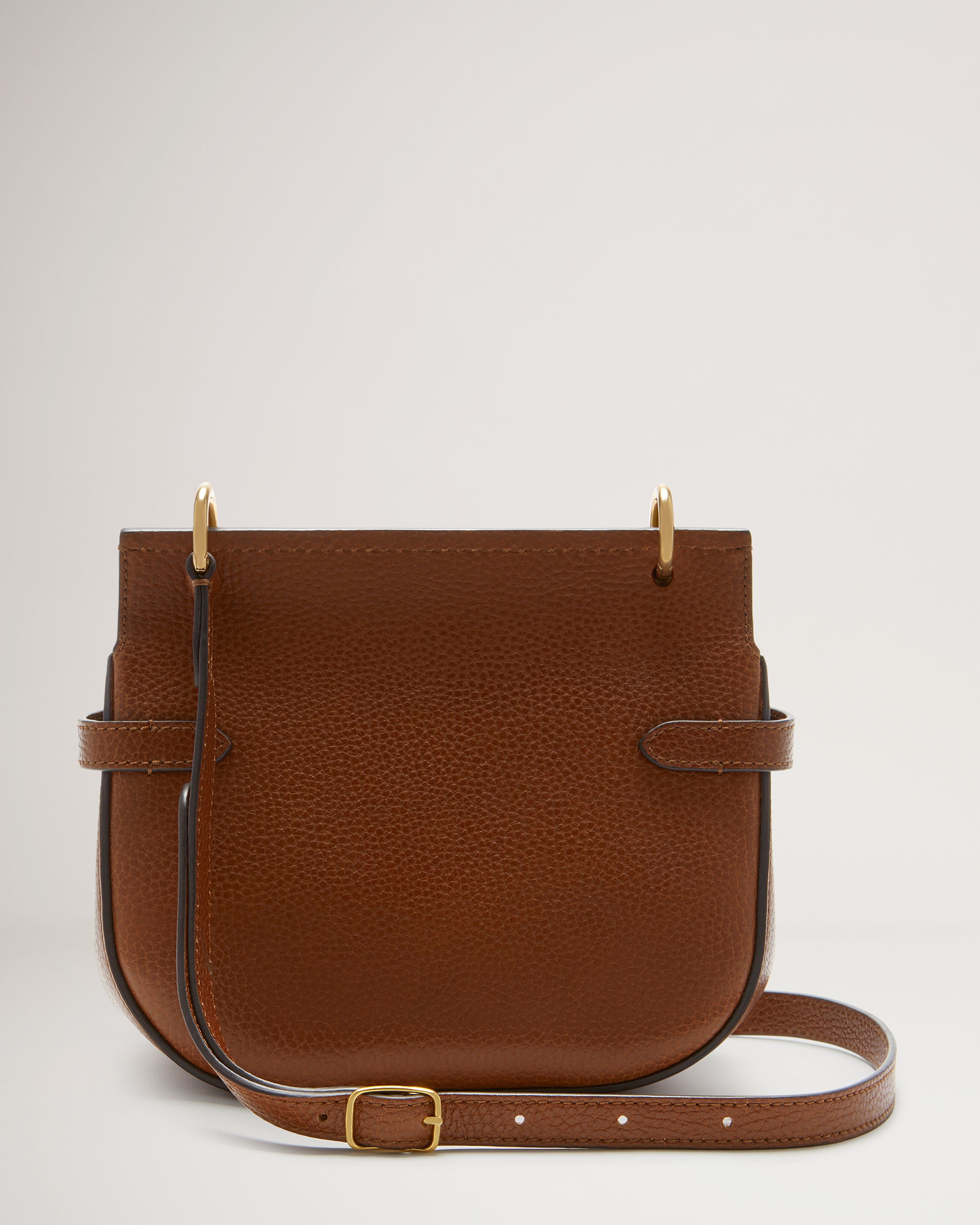 Small Amberley Satchel Oak Small Classic Grain Women Mulberry