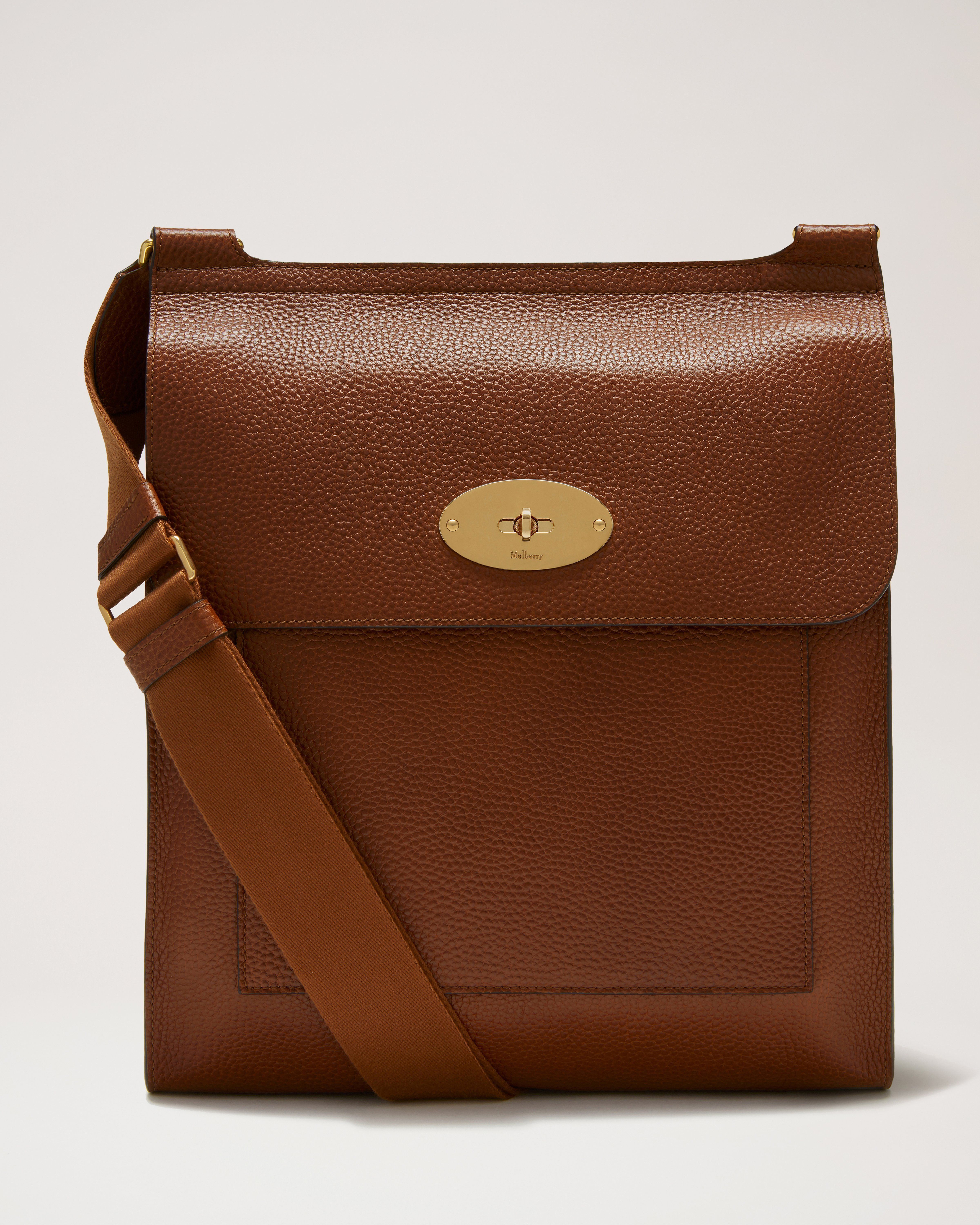 Mulberry antony messenger bag oak on sale