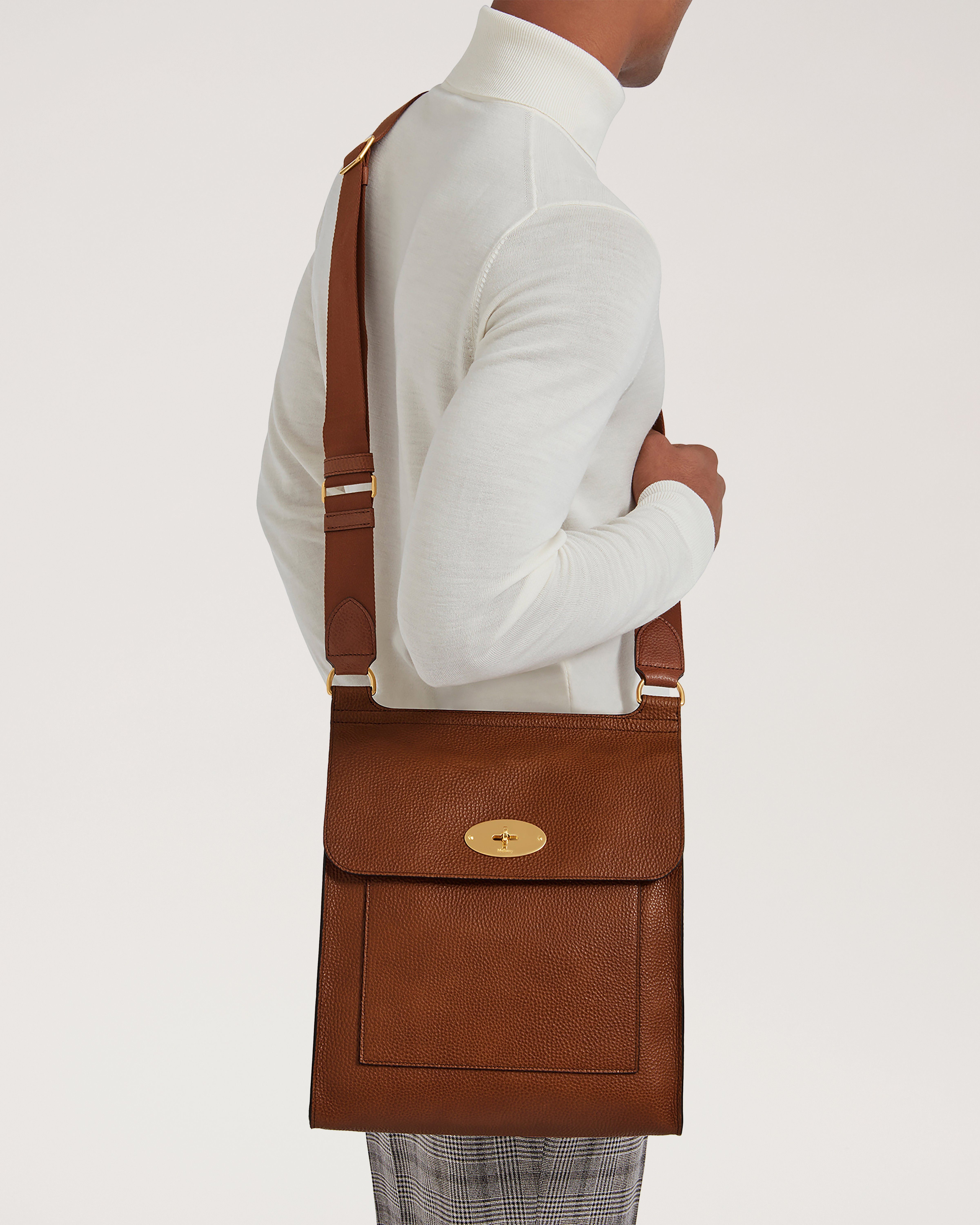 Antony Messenger | Oak Small Classic Grain | Women | Mulberry