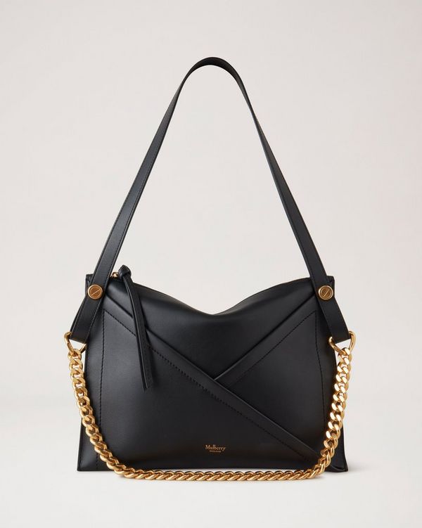 Loewe - Small Puzzle Midnight Blue & Black Shoulder Bag