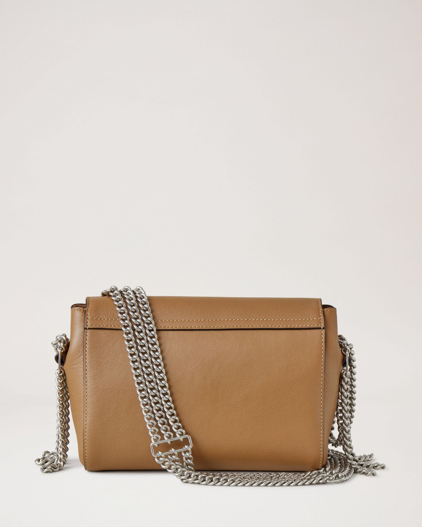 Triple Chain Lily | Teak Matte Smooth Calf | Sustainable Icons | Mulberry