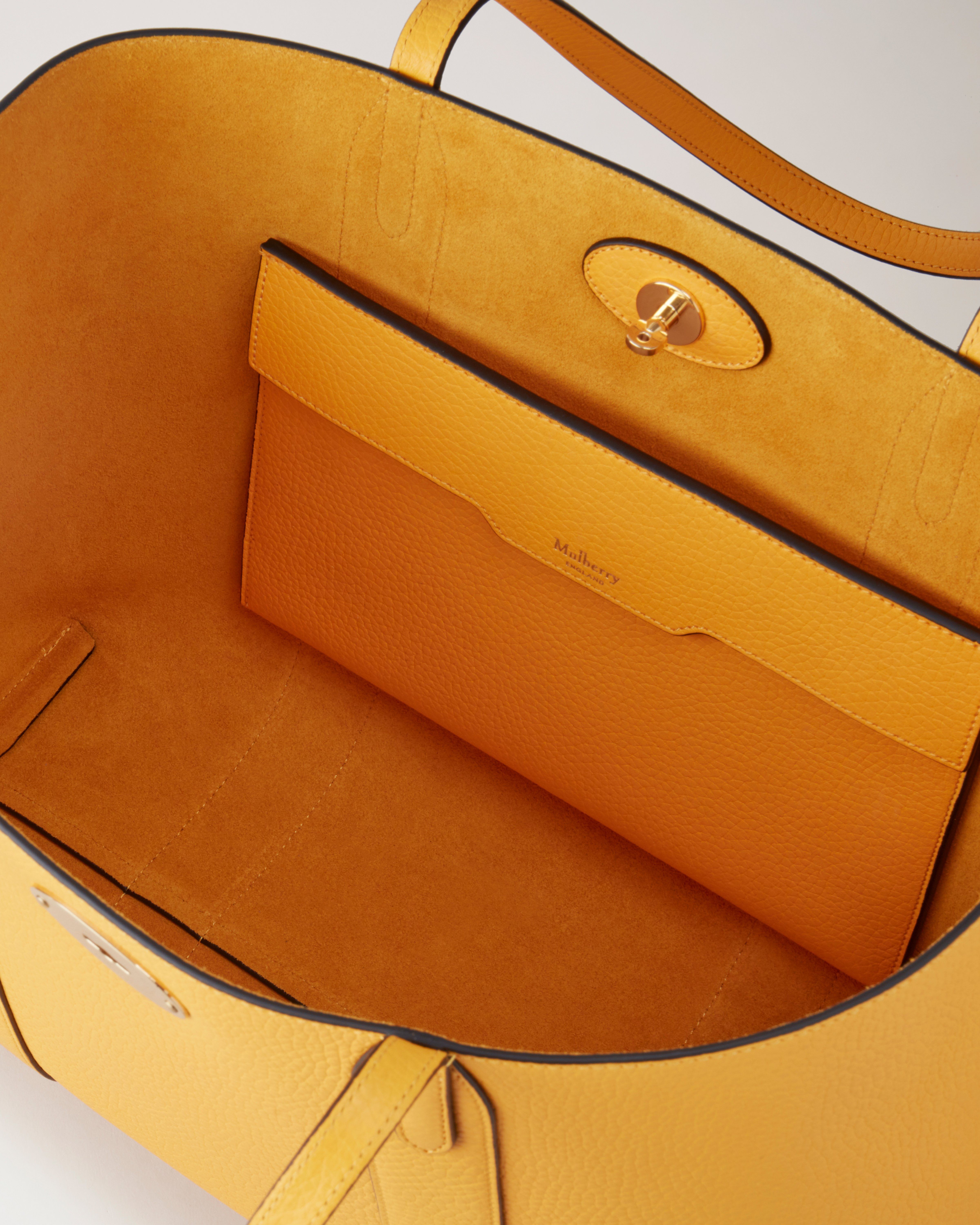 Bayswater Tote Double Yellow Heavy Grain Bayswater Mulberry