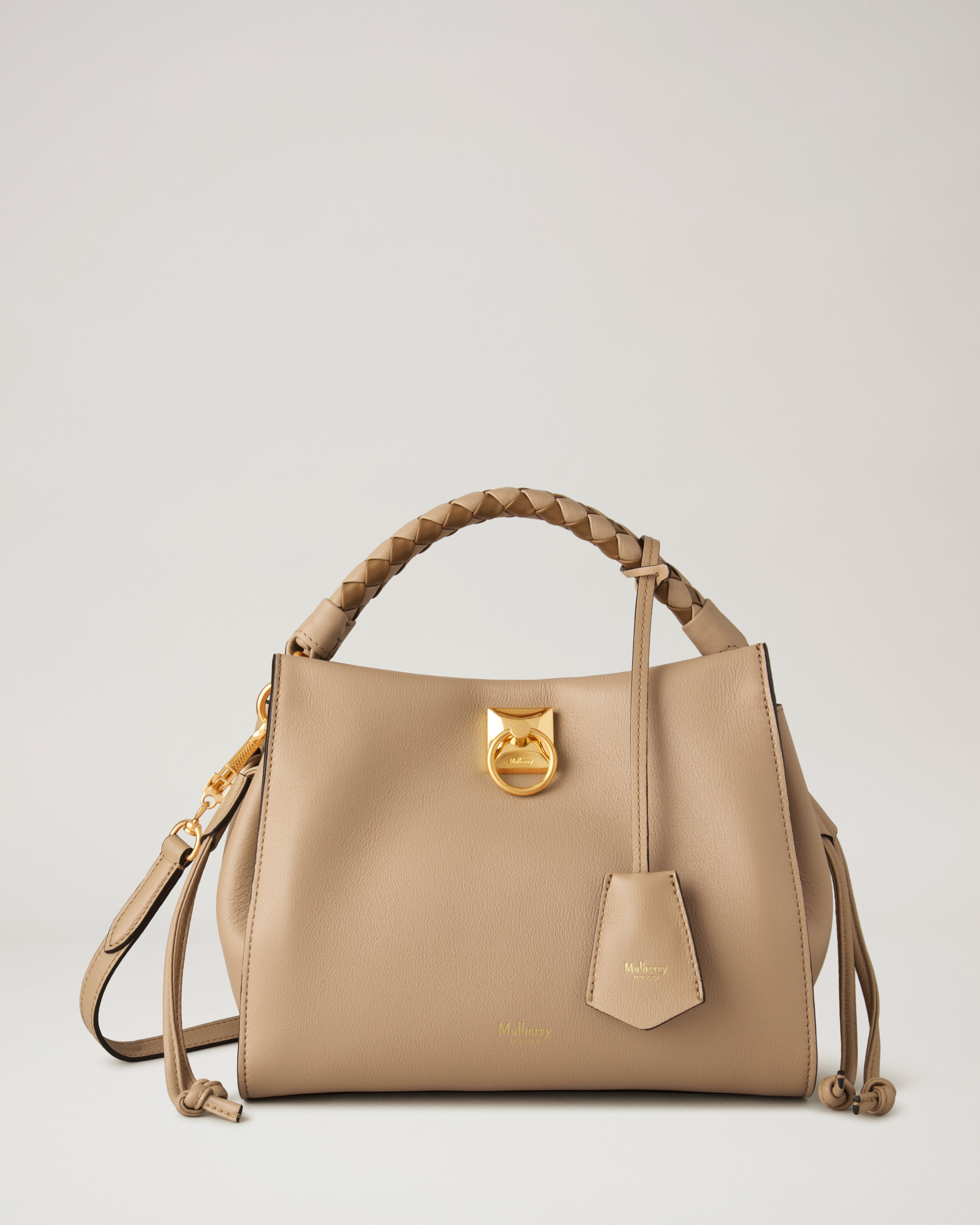 Mulberry Medium Lily Silky Calf Leather Shoulder Bag, Maple at