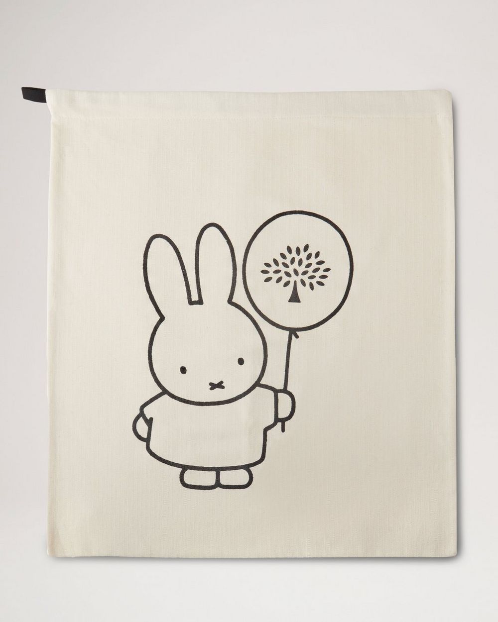 Mulberry x Miffy Bayswater Tote Lawn Green Small Classic Grain