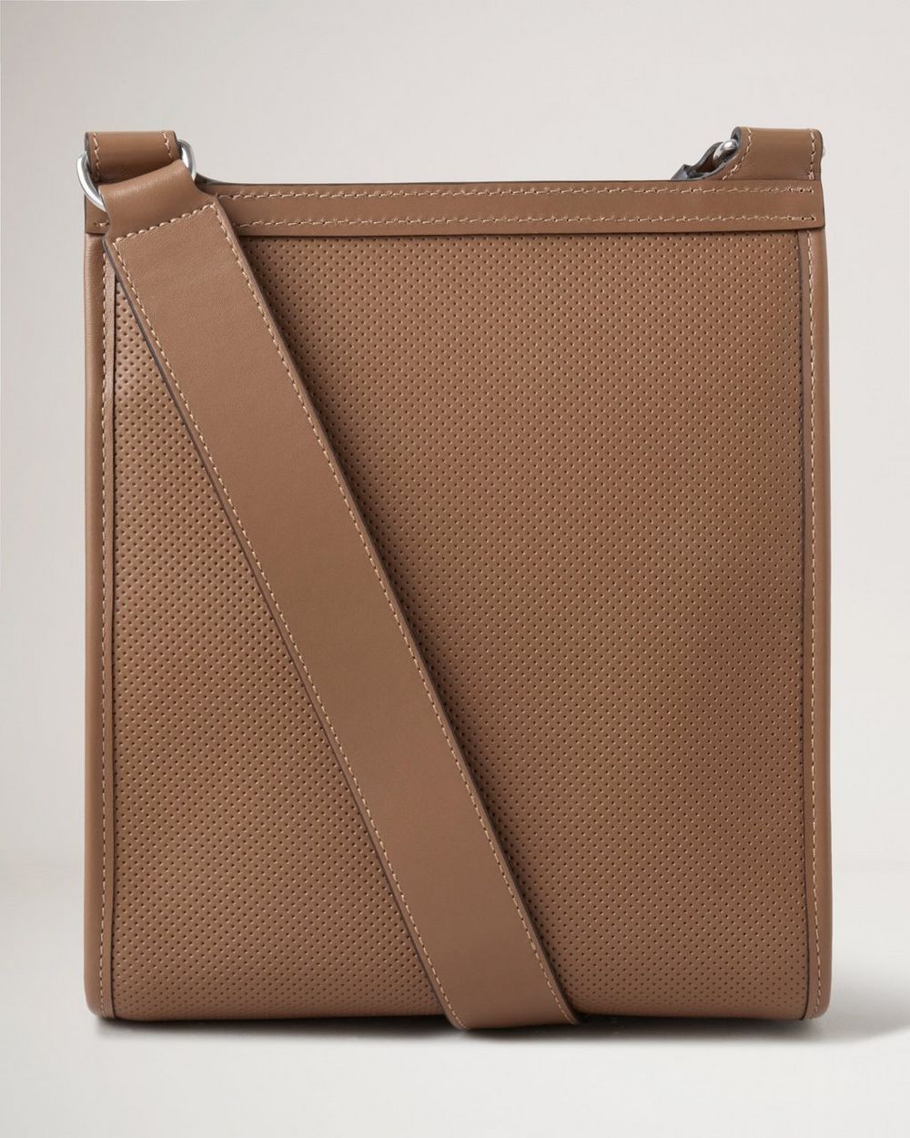 Calvin Klein Beige/ Gold Canvas Shoulder Purse bag