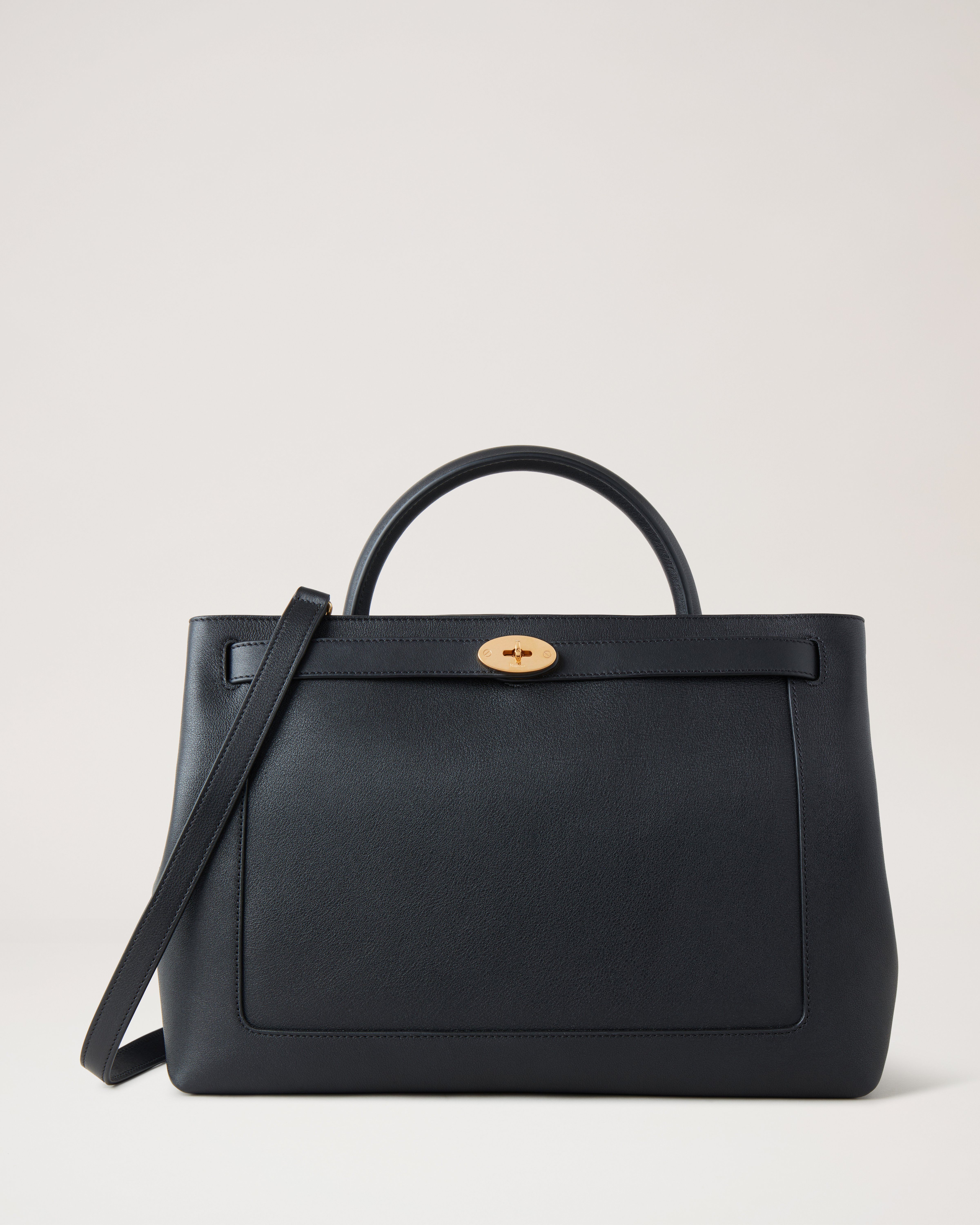 イズリントン | ブラック シルキーカーフレザー | Women | Mulberry