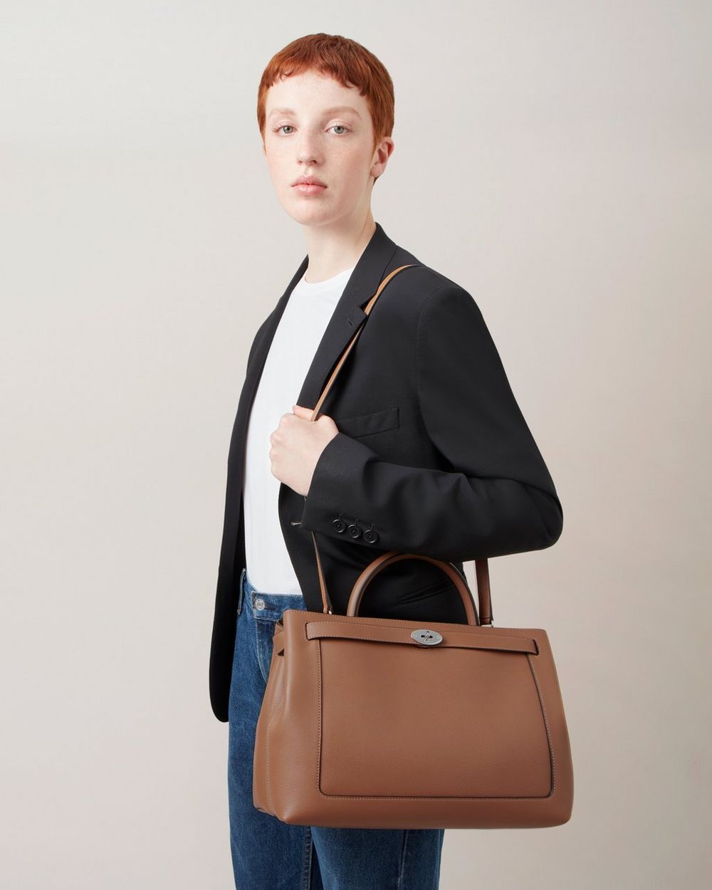 Islington | Teak Silky Calf | Women | Mulberry