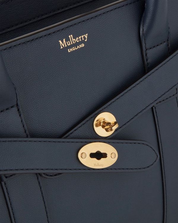 Navy mulberry handbag online