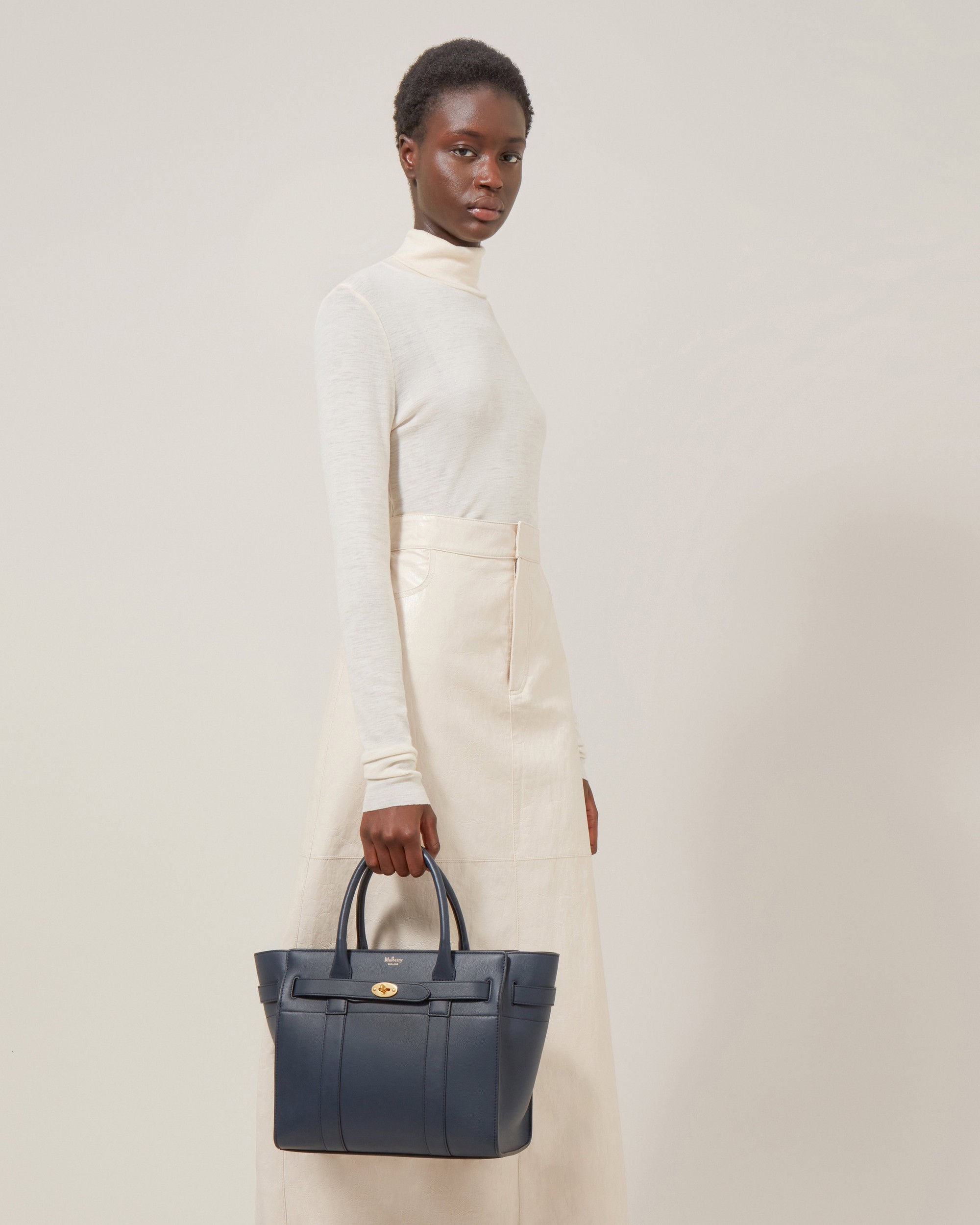Small Zipped Bayswater | Night Sky Micro Classic Grain Small Zipped Bayswater | Night Sky Micro Classic Grain