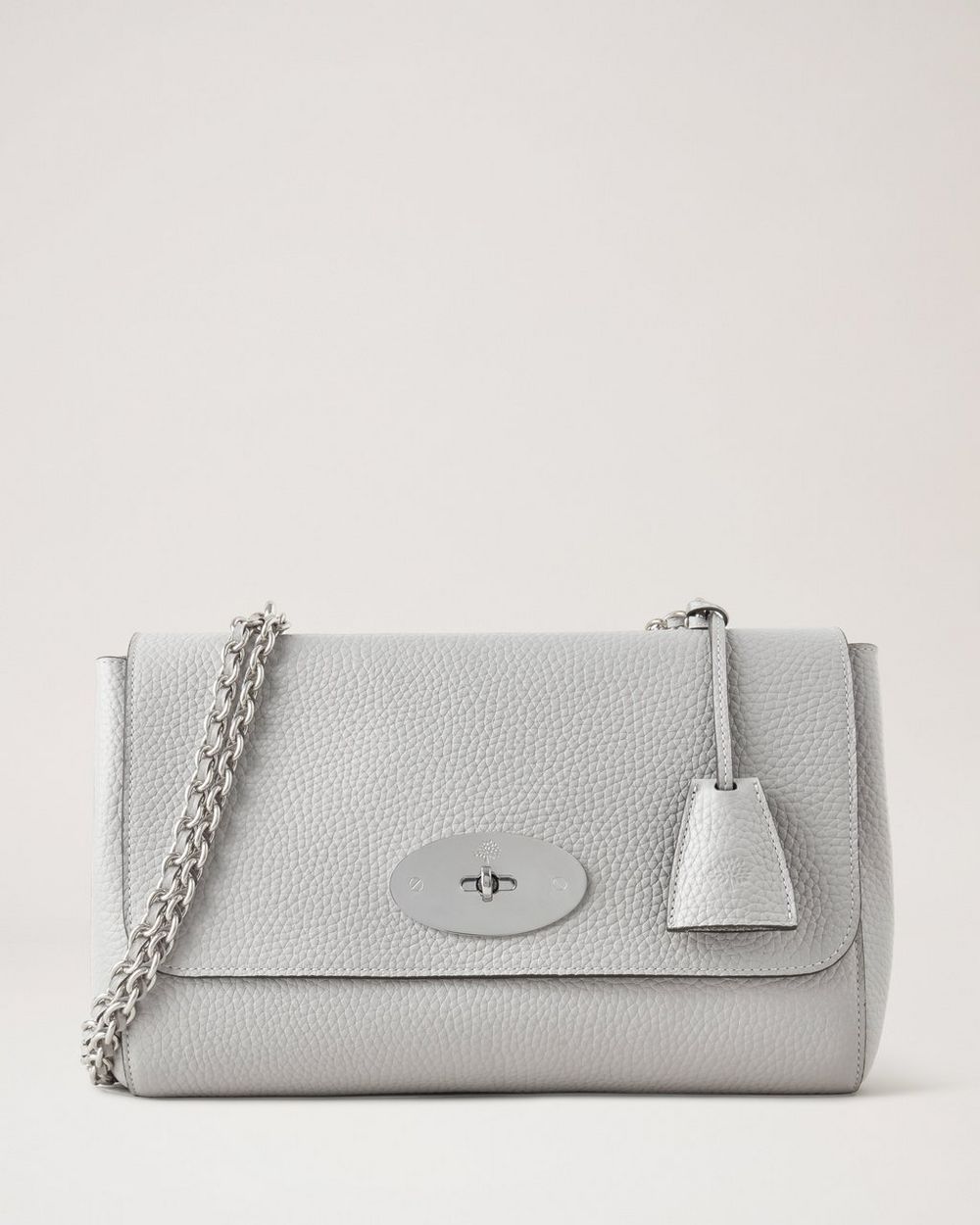 Medium Lily | Pale Grey Heavy Grain | Women | Mulberry