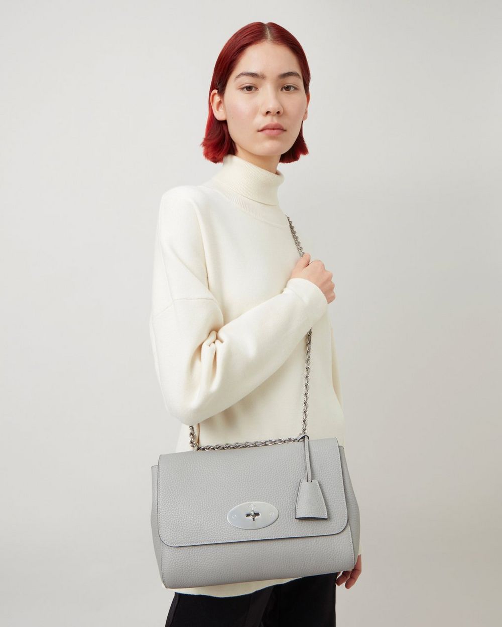 Grey Mulberry Bag (Gal Meets Glam)