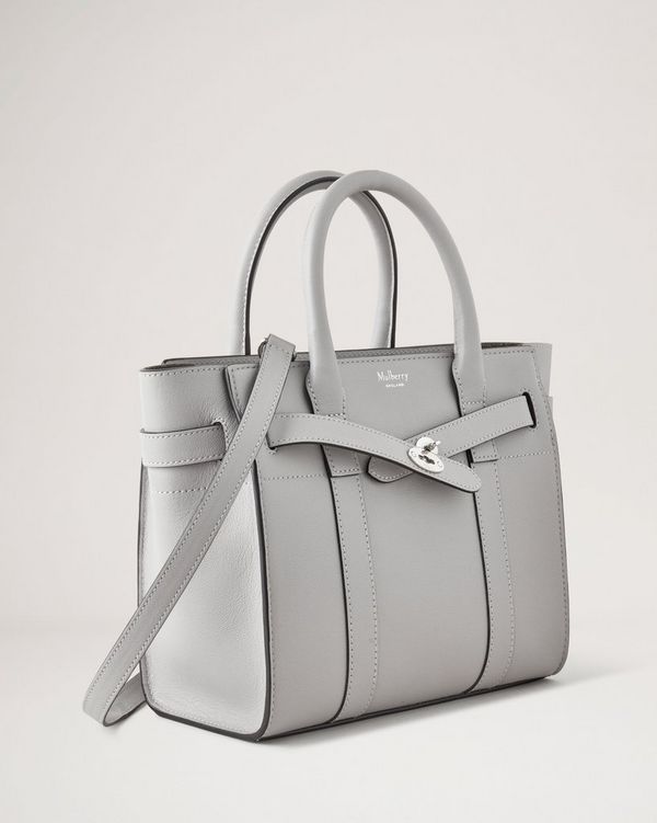 Grey bayswater store mulberry bag