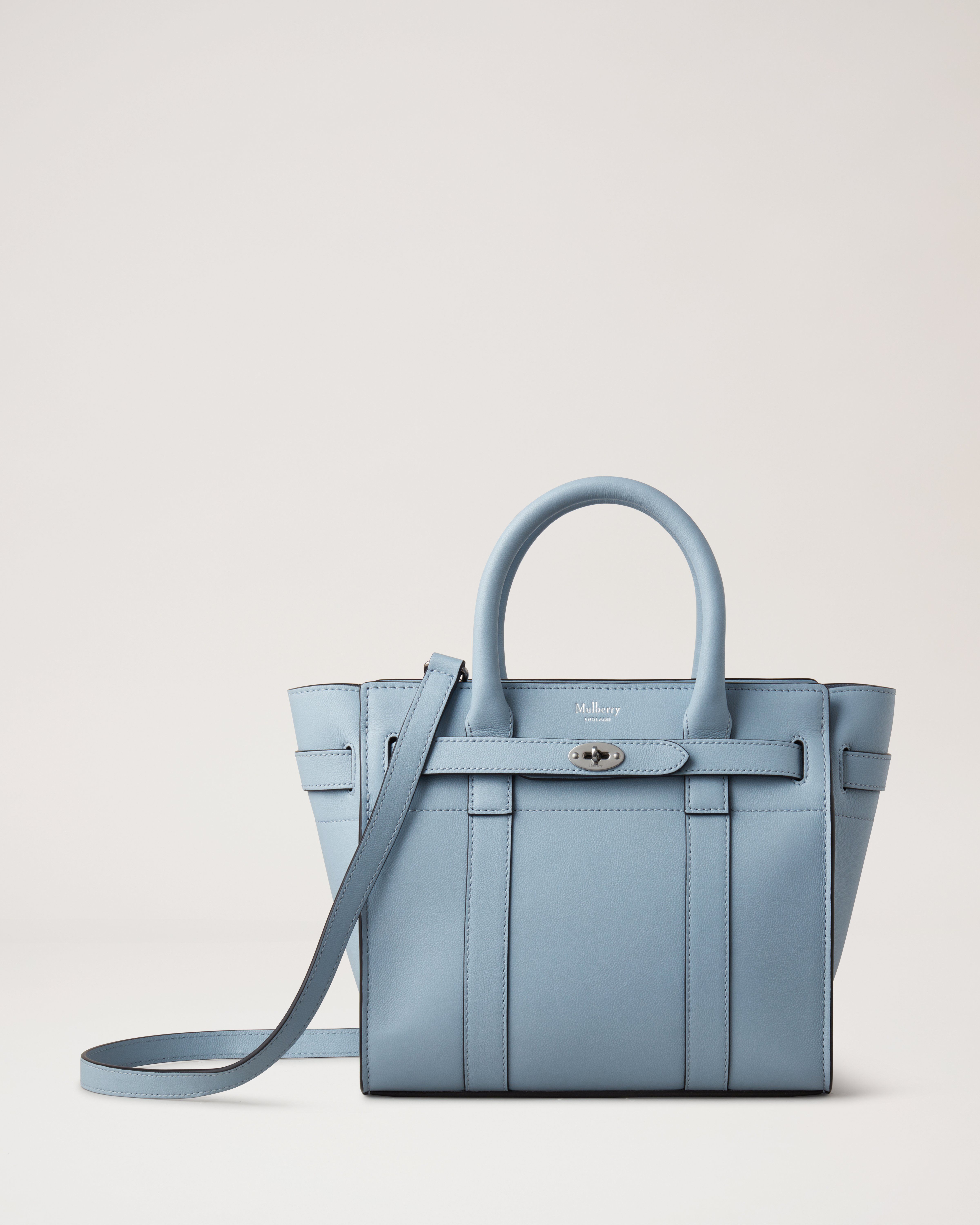 Mulberry discount blue handbag