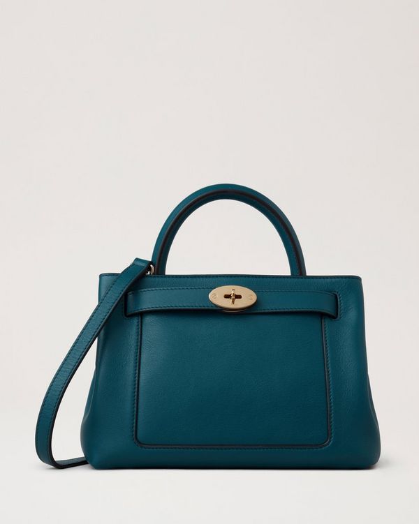 Mulberry | Small Islington | Titanium Blue Silky Calf