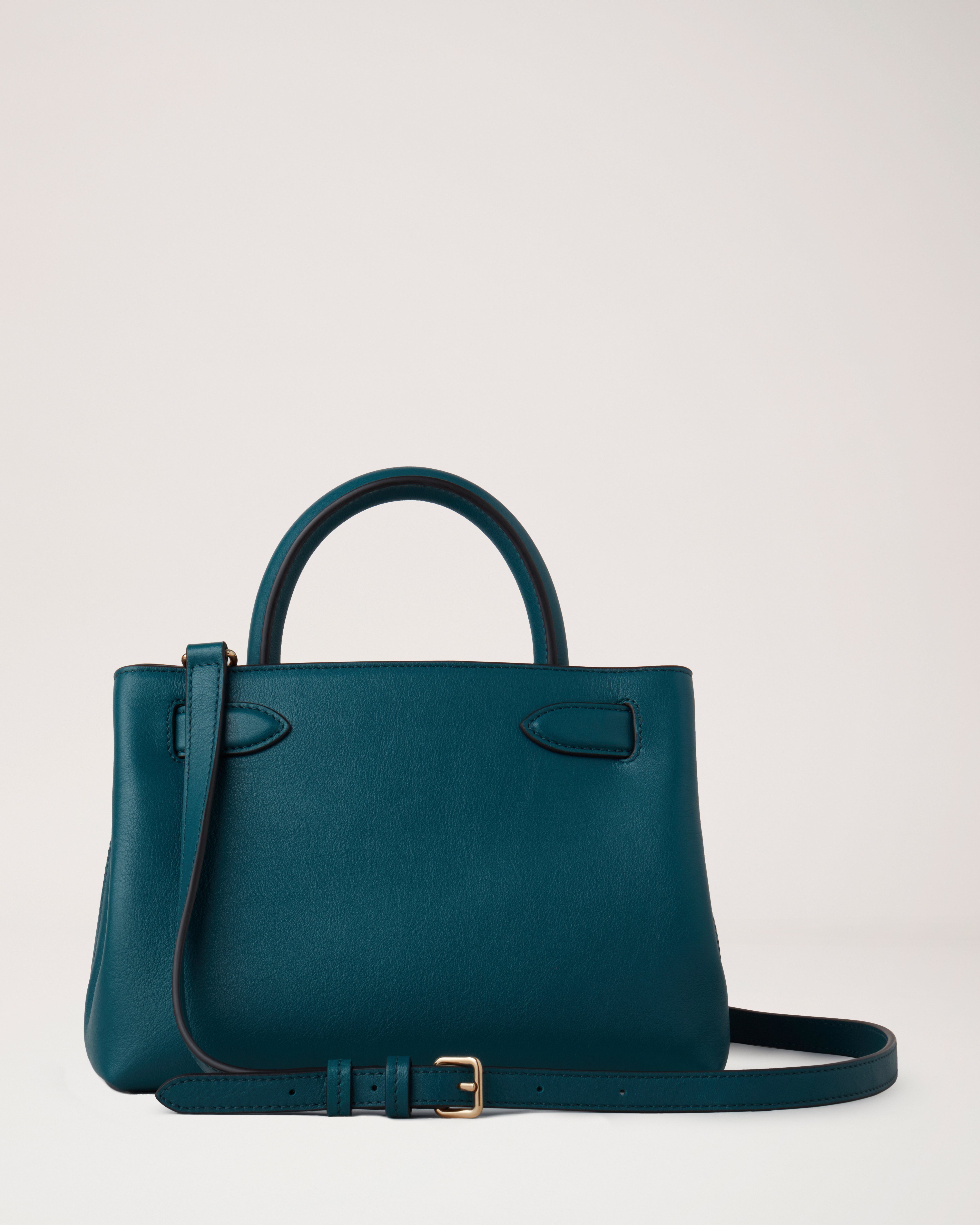 Small Islington | Titanium Blue Silky Calf | Mini & Micro Bags | Mulberry