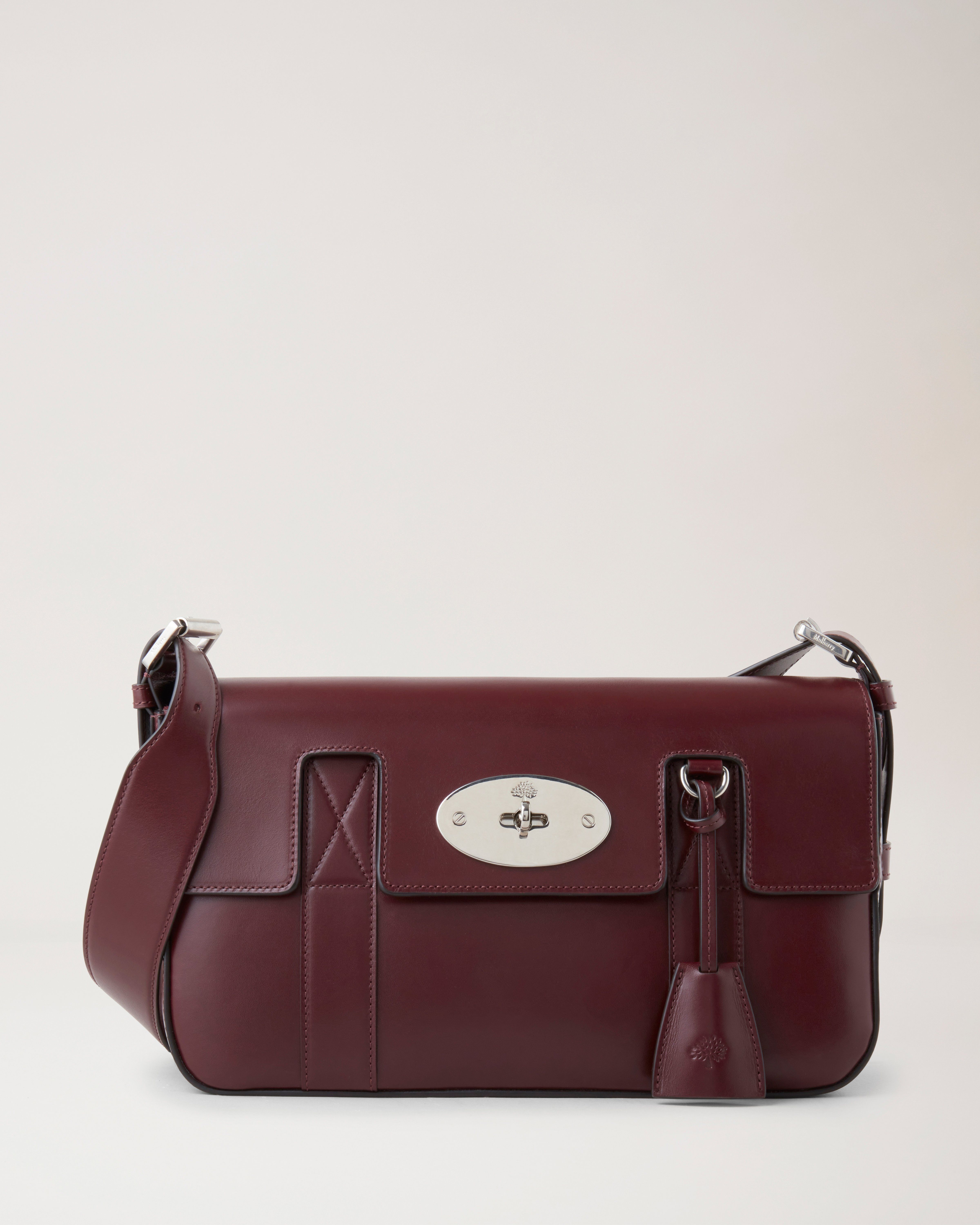 新しい到着 マルベリー Mulberry Bayswater High Shine Calf - バッグ