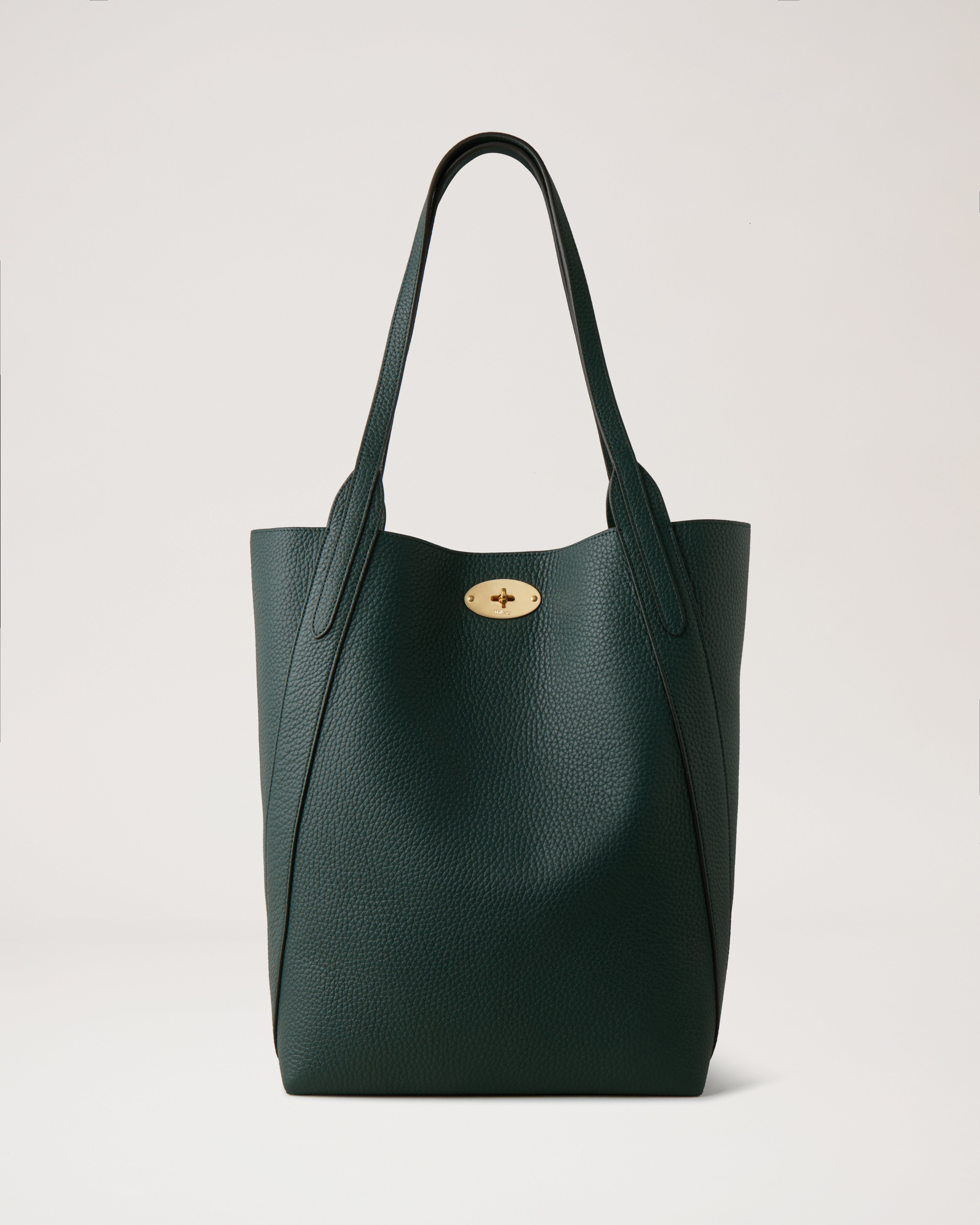 MULBERRY スタッズ レザー トートバッグ ショルダーバッグ ゴールド高