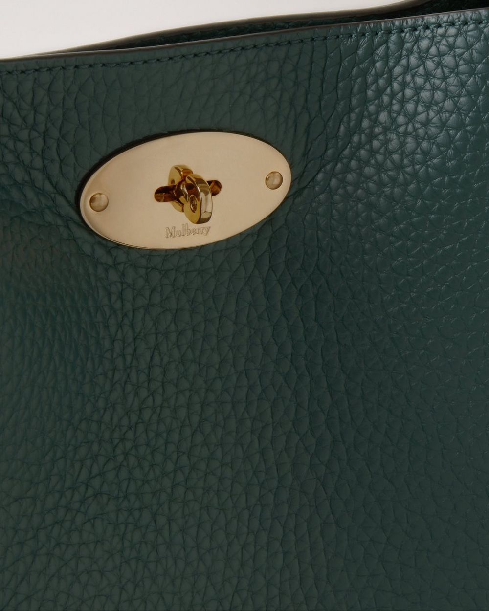 North South Bayswater Tote Mulberry Green Heavy Grain Women Mulberry