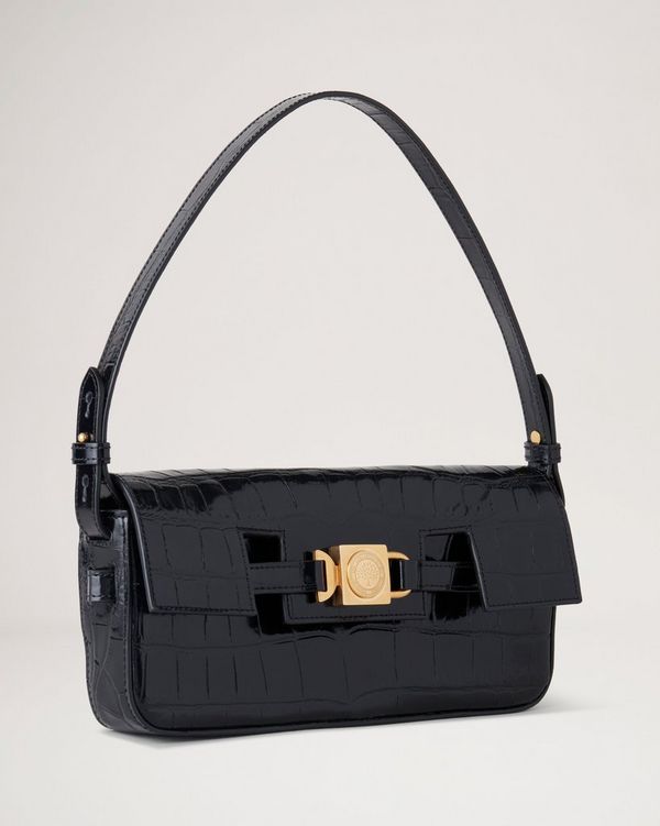 Axel Arigato for Mulberry Shoulder Bag | Black Bovine Leather | Axel ...