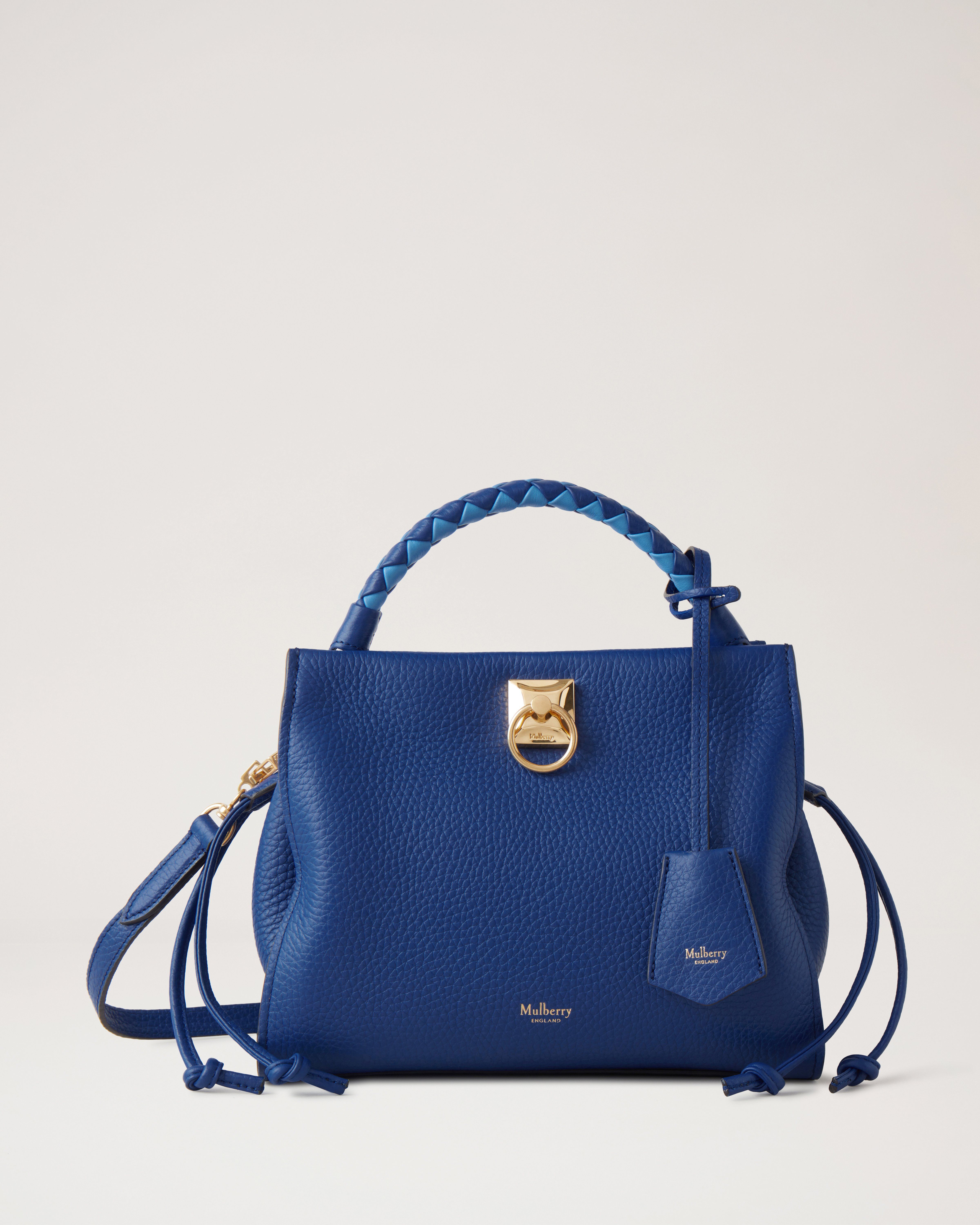 Mulberry Small Iris Leather Top Handle Bag