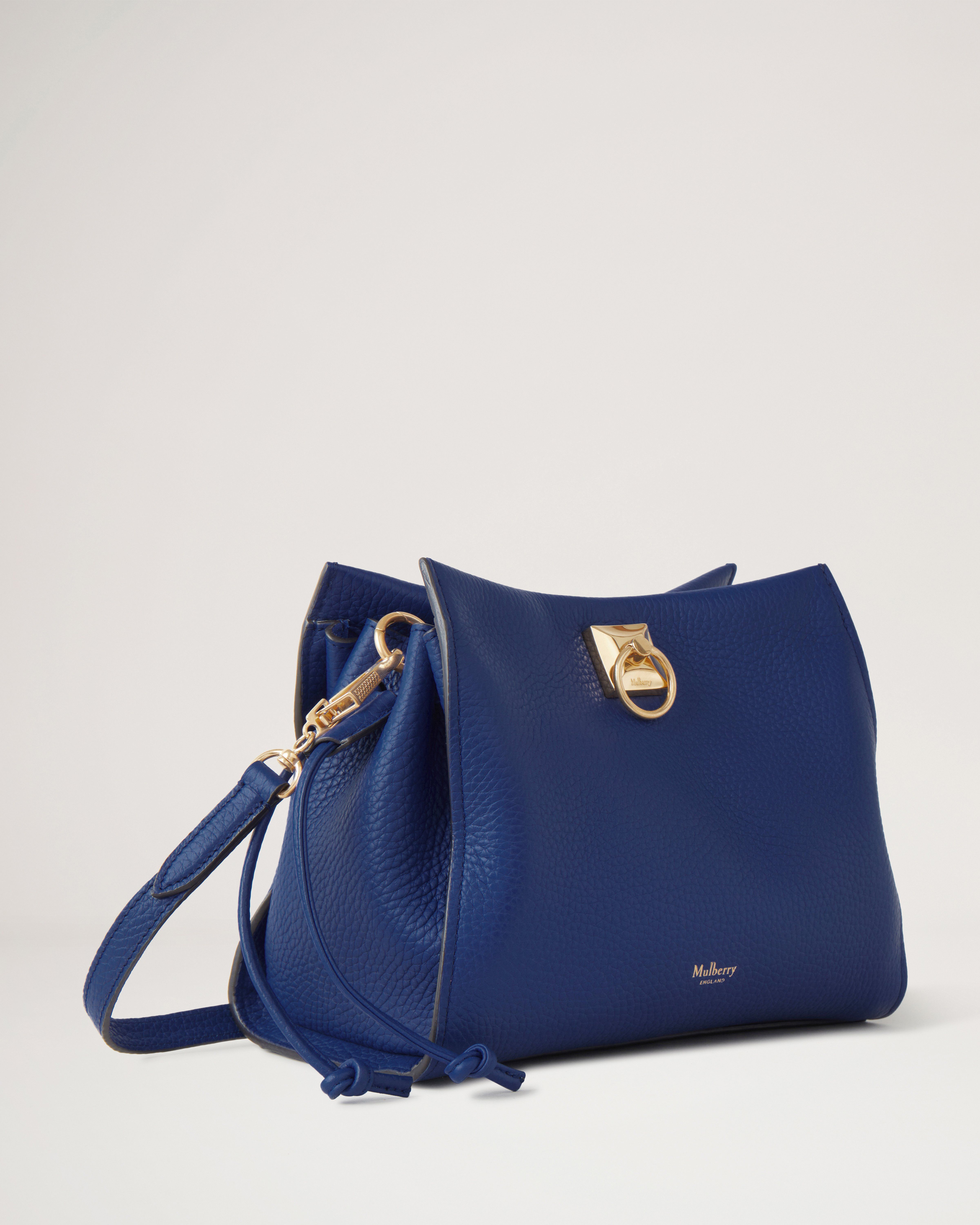 Mulberry Small Iris Leather Top Handle Bag