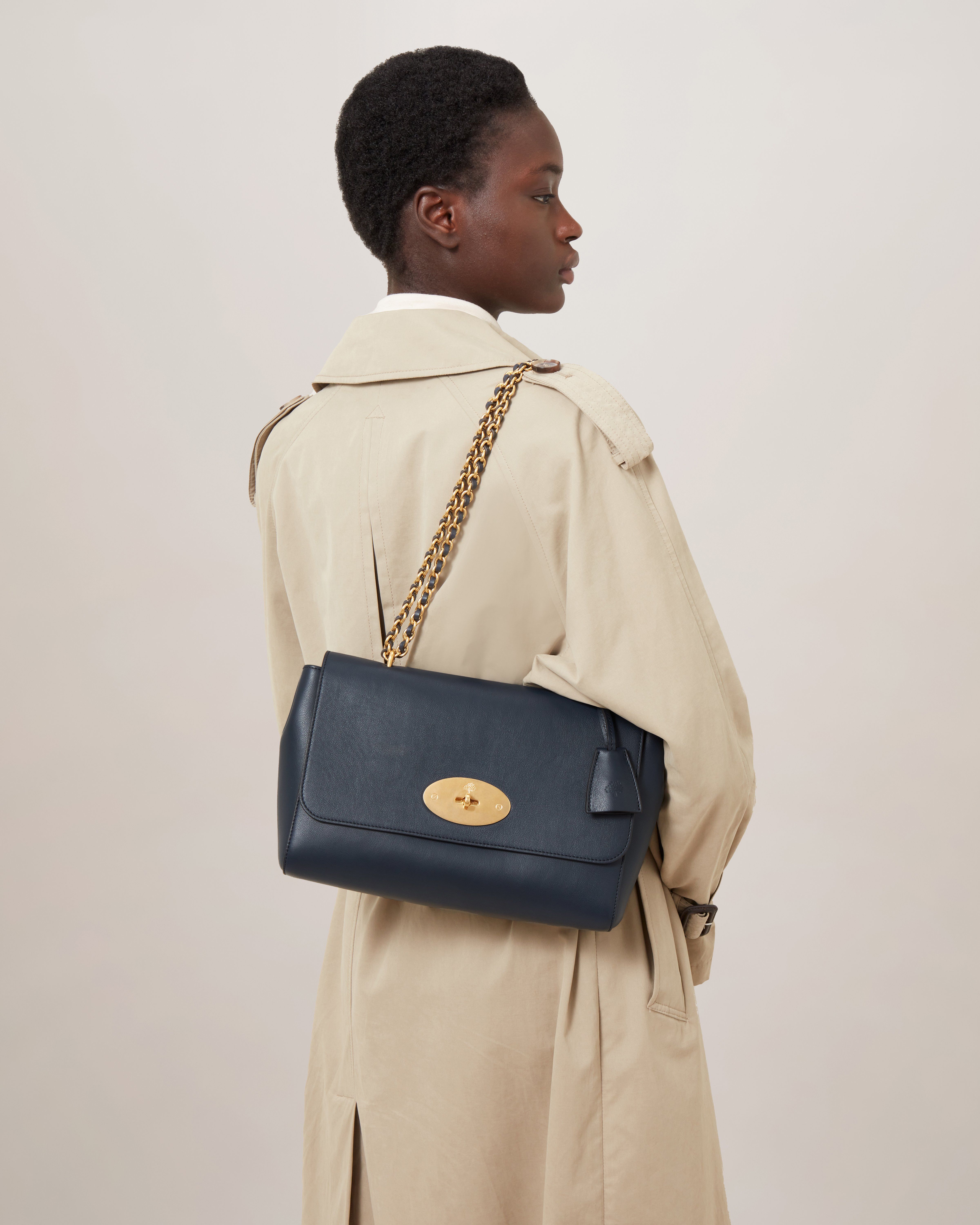 Mulberry navy store lily bag